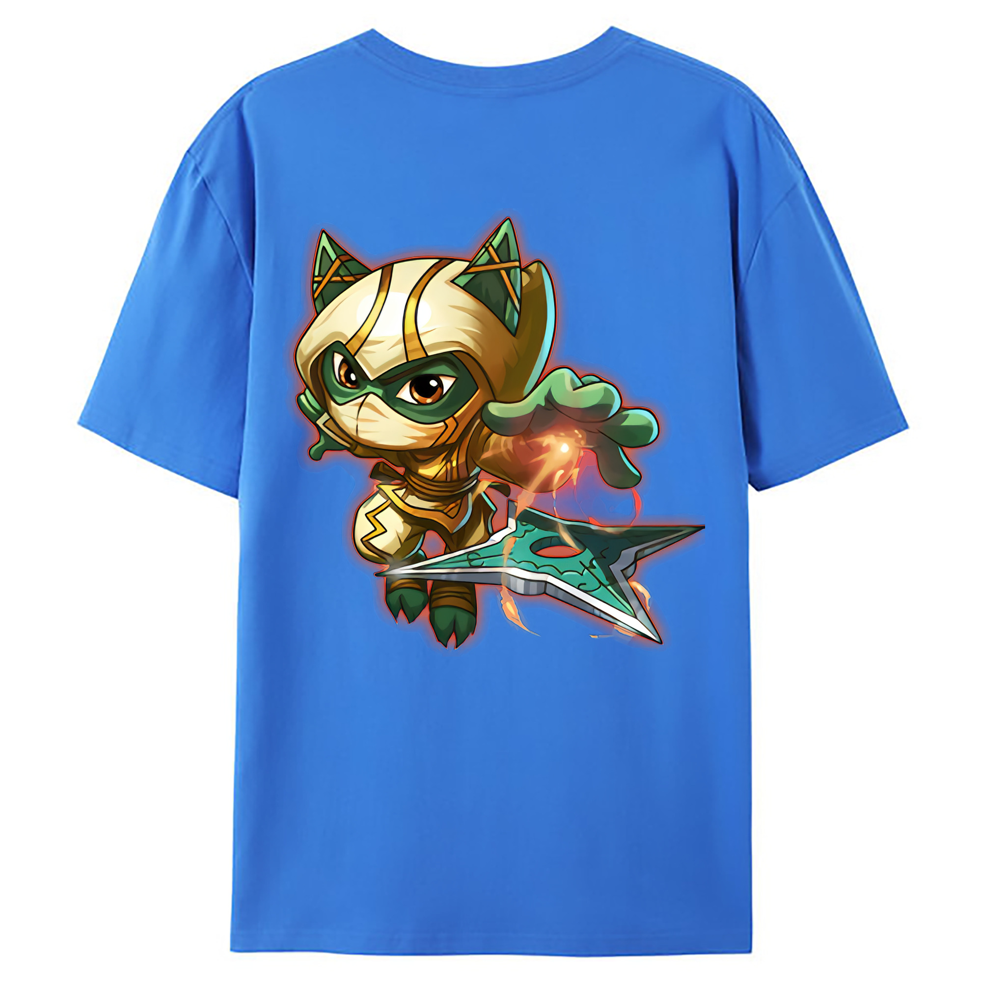 （画像用） リーグ・オブ・レジェンド League of Legends LOL 綿100％ メンズ半袖Tシャツ（バックプリント） 通気性
