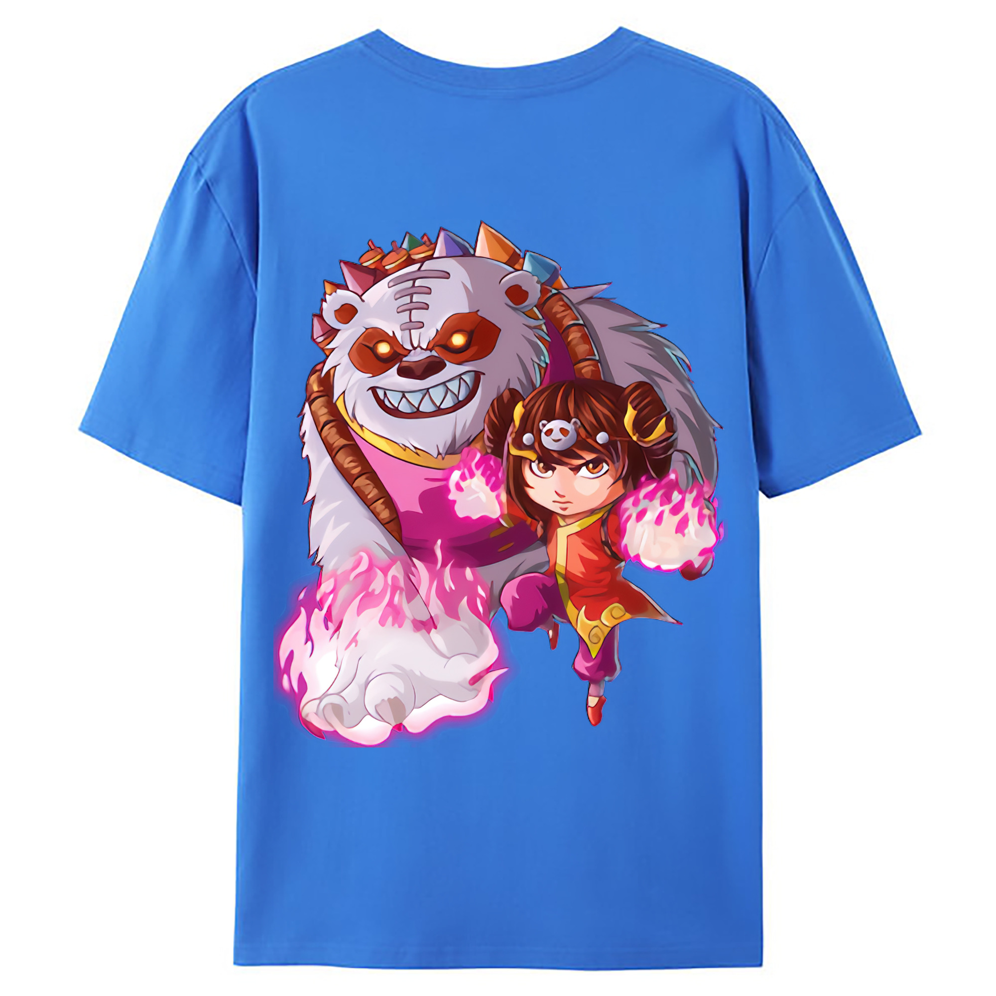 （画像用） リーグ・オブ・レジェンド League of Legends LOL 綿100％ メンズ半袖Tシャツ（バックプリント） 通気性