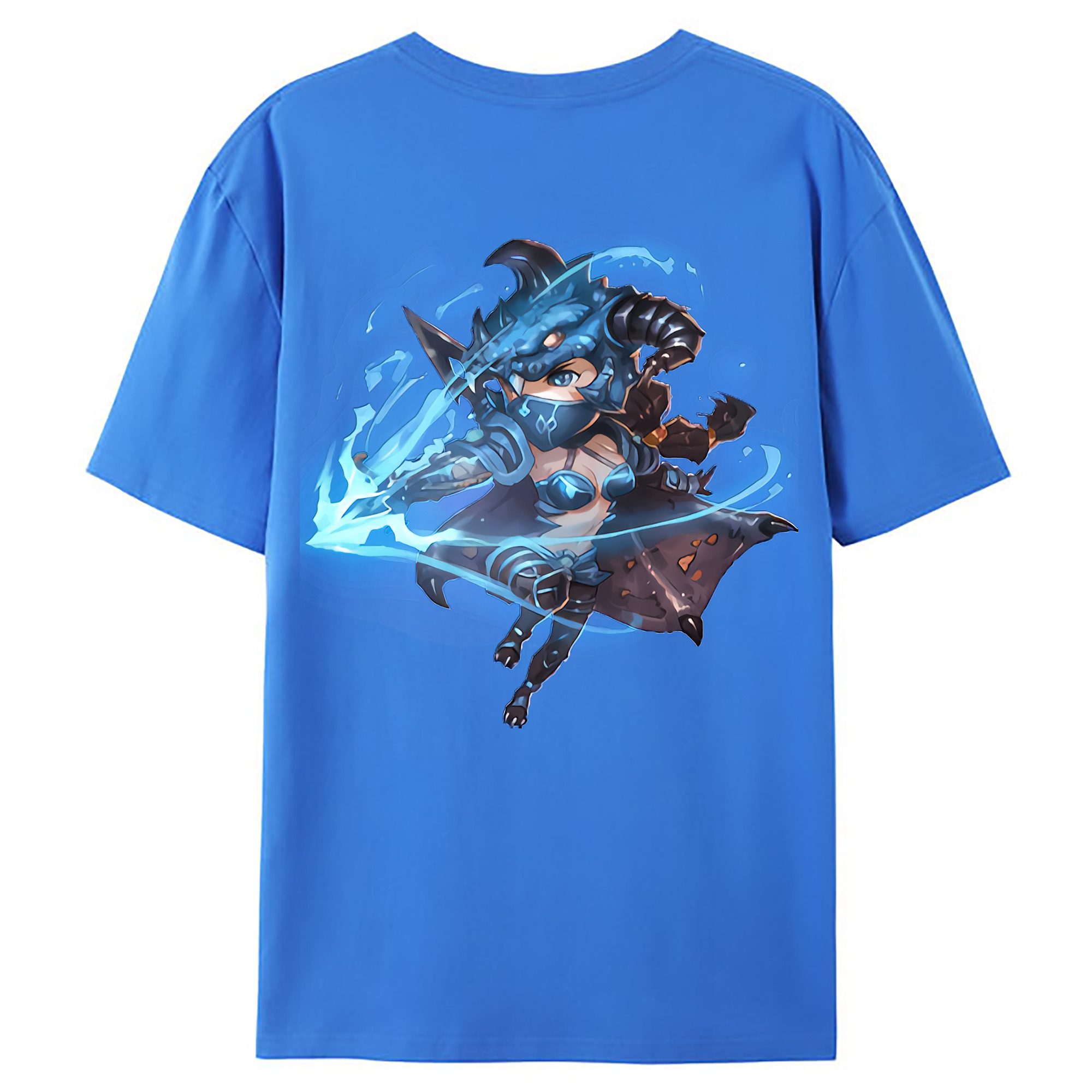 （画像用） リーグ・オブ・レジェンド League of Legends LOL 綿100％ メンズ半袖Tシャツ（バックプリント） 通気性