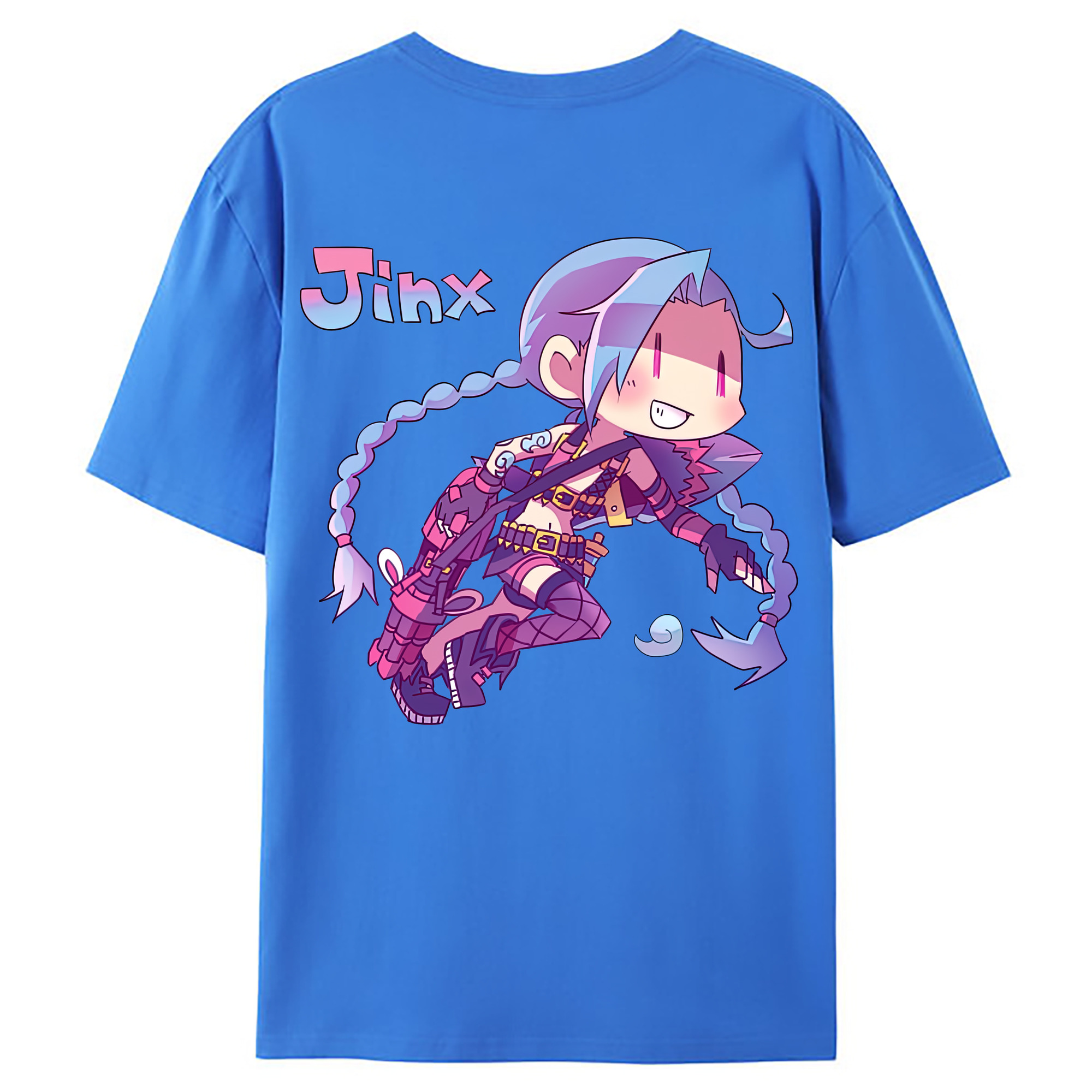 （画像用） リーグ・オブ・レジェンド League of Legends LOL 綿100％ メンズ半袖Tシャツ（バックプリント） 通気性