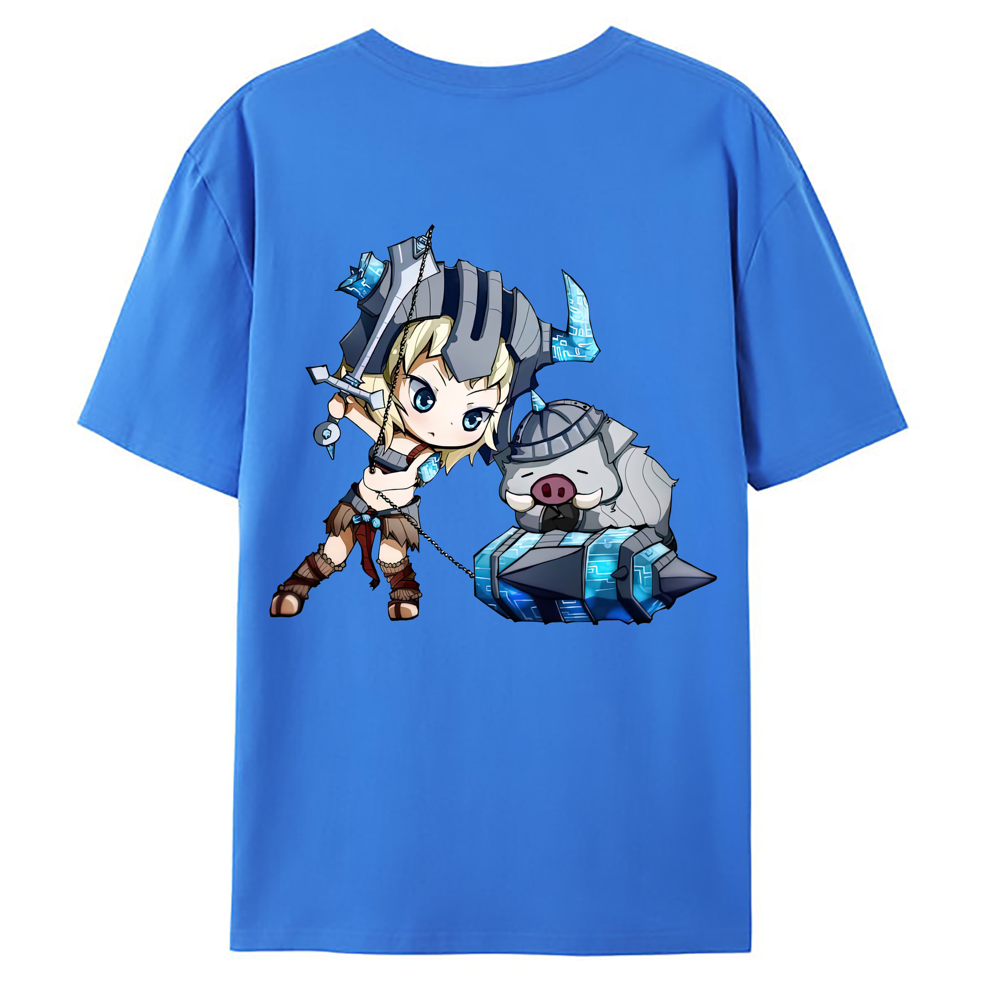 （画像用） リーグ・オブ・レジェンド League of Legends LOL 綿100％ メンズ半袖Tシャツ（バックプリント） 通気性