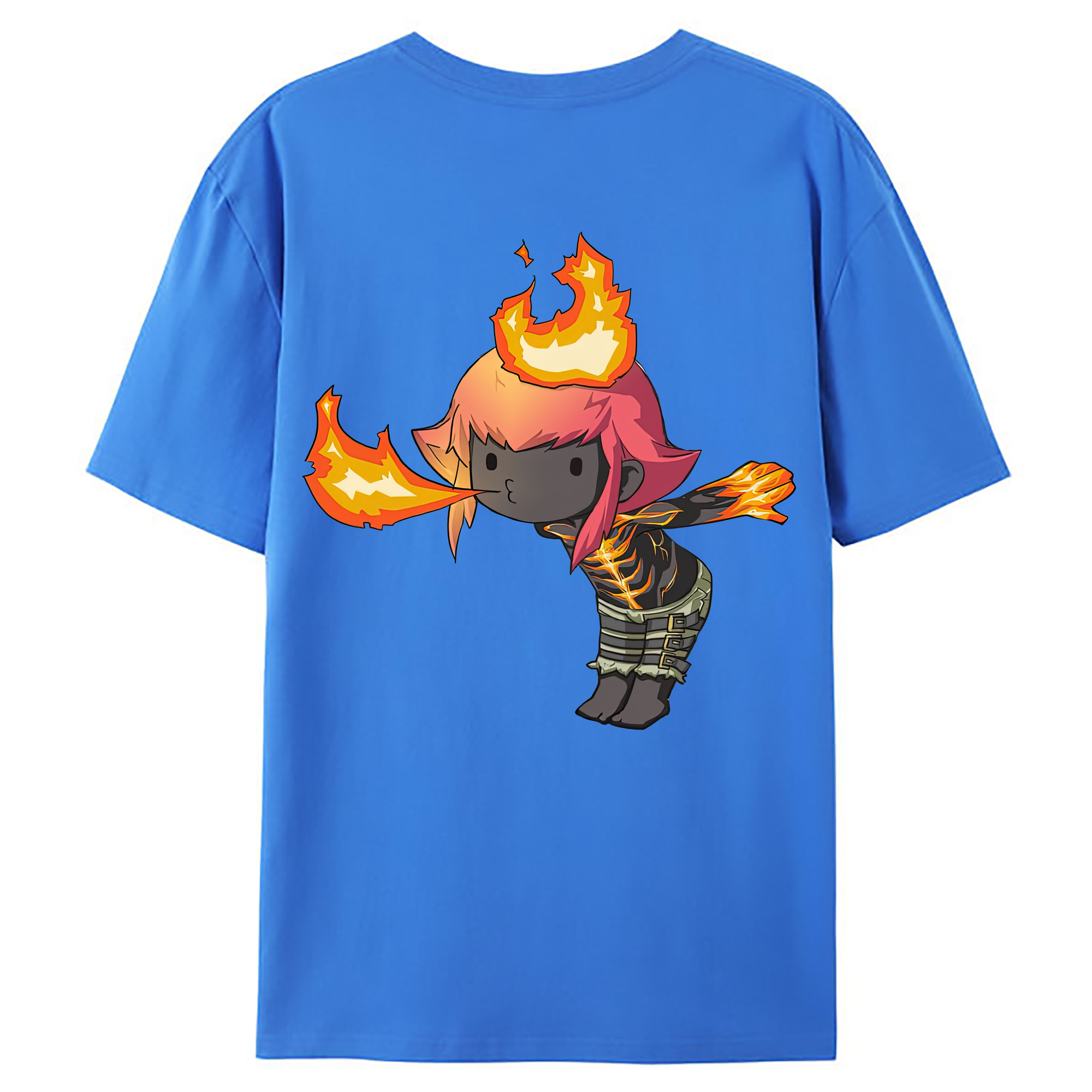 （画像用） リーグ・オブ・レジェンド League of Legends LOL 綿100％ メンズ半袖Tシャツ（バックプリント） 通気性