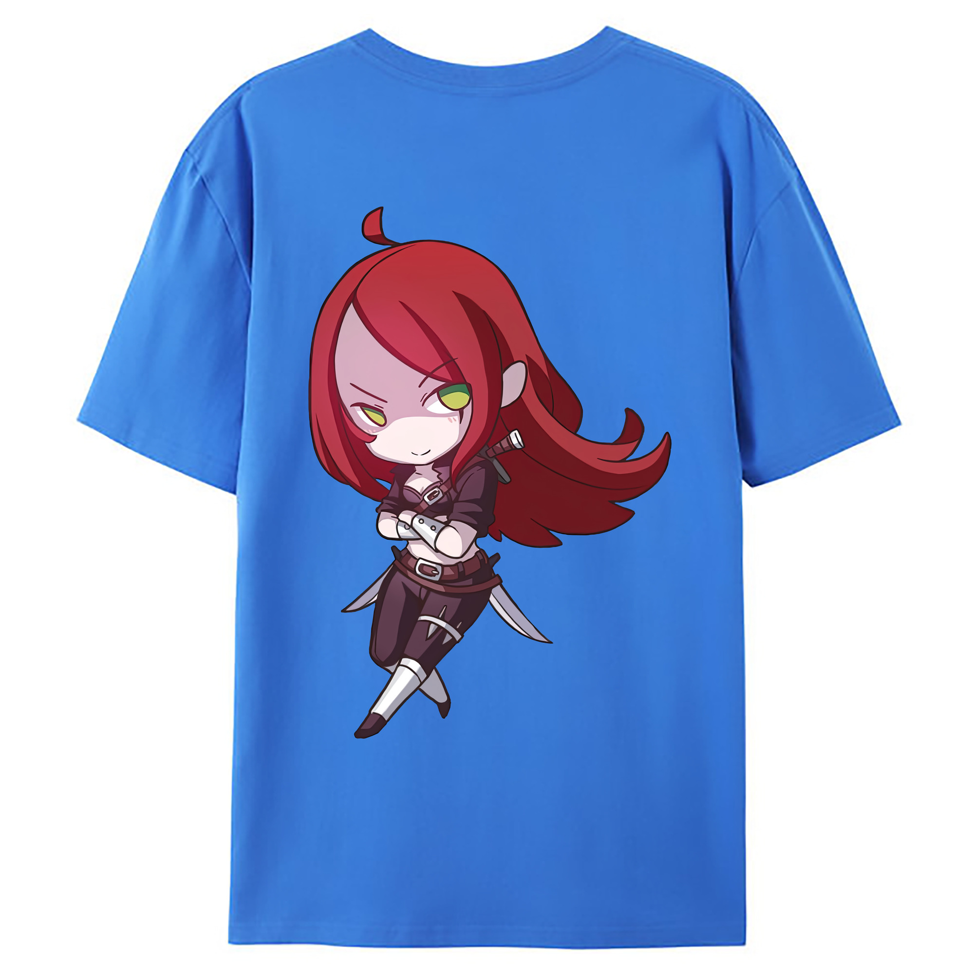 （画像用） リーグ・オブ・レジェンド League of Legends LOL 綿100％ メンズ半袖Tシャツ（バックプリント） 通気性