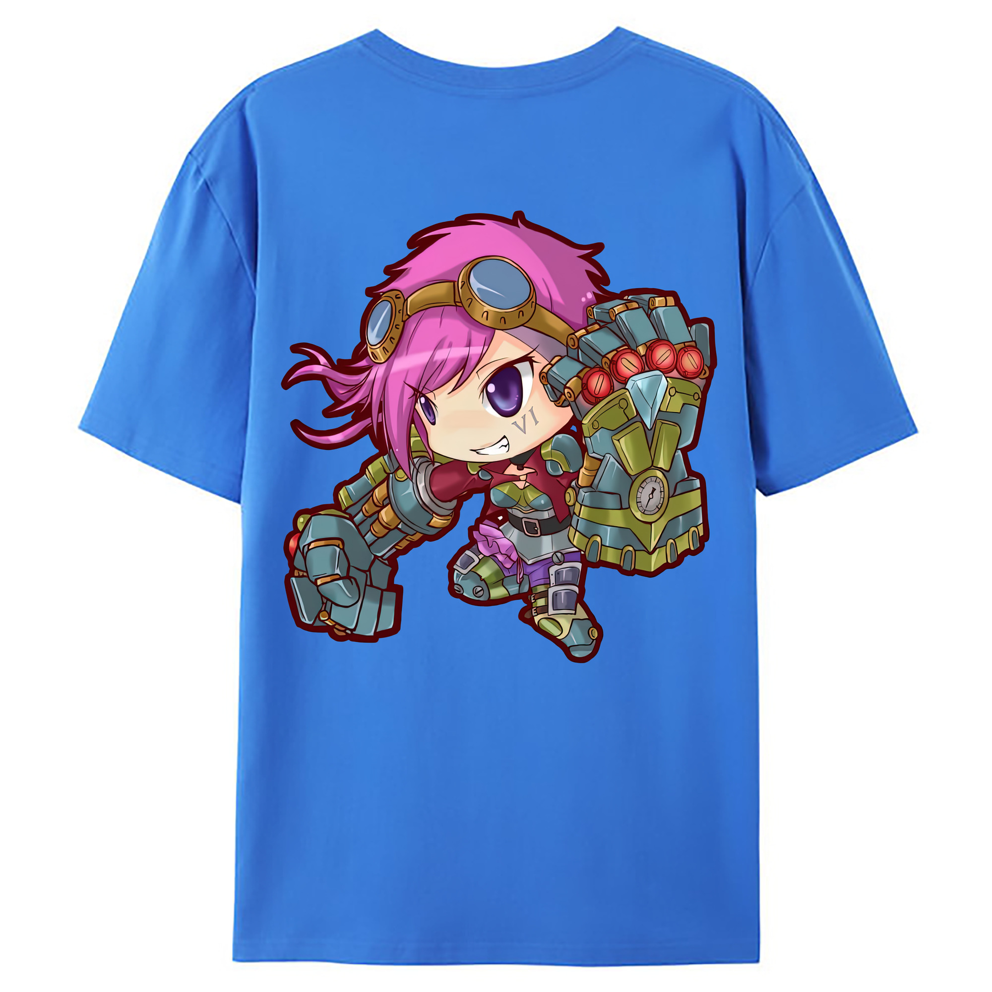 （画像用） リーグ・オブ・レジェンド League of Legends LOL 綿100％ メンズ半袖Tシャツ（バックプリント） 通気性