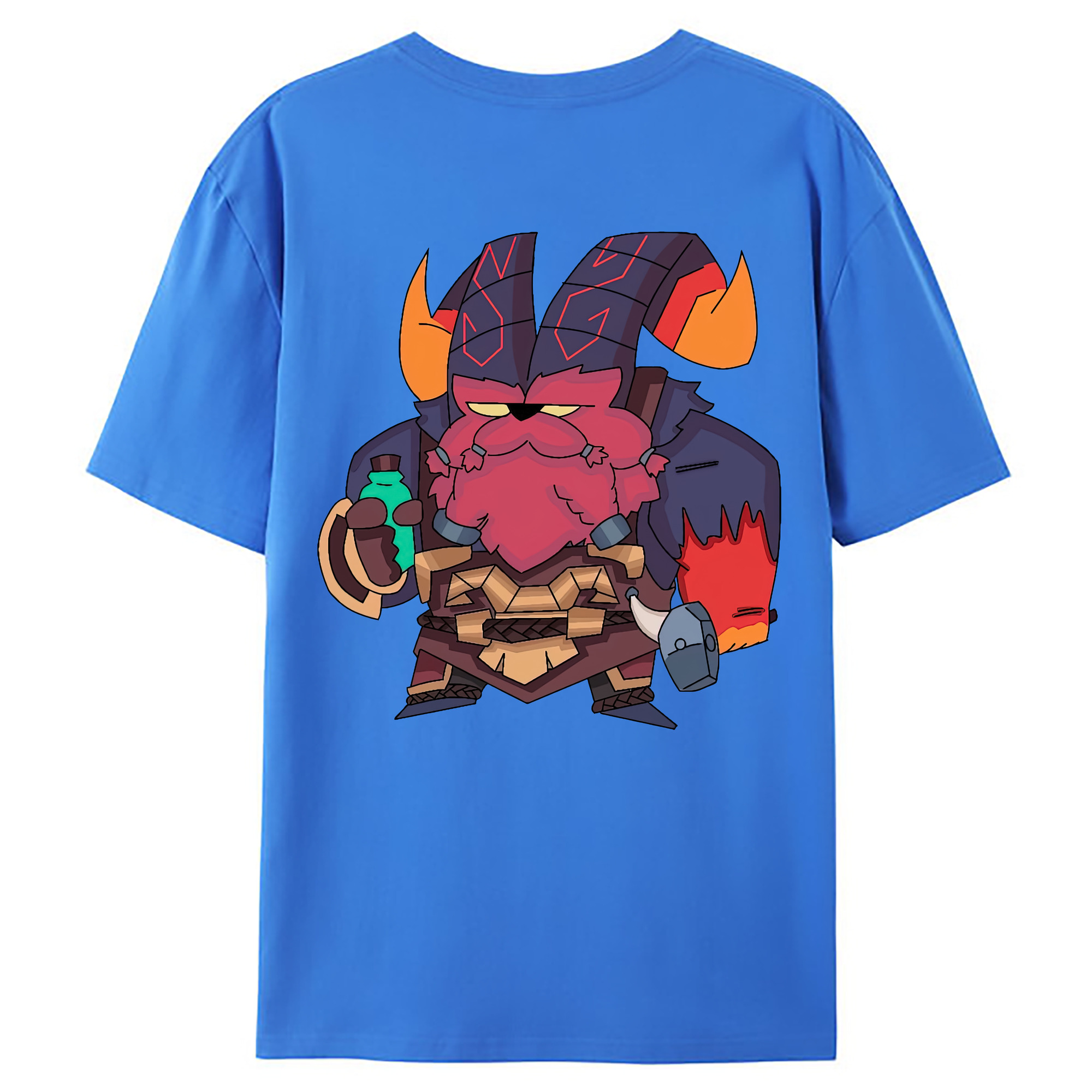 （画像用） リーグ・オブ・レジェンド League of Legends LOL 綿100％ メンズ半袖Tシャツ（バックプリント） 通気性