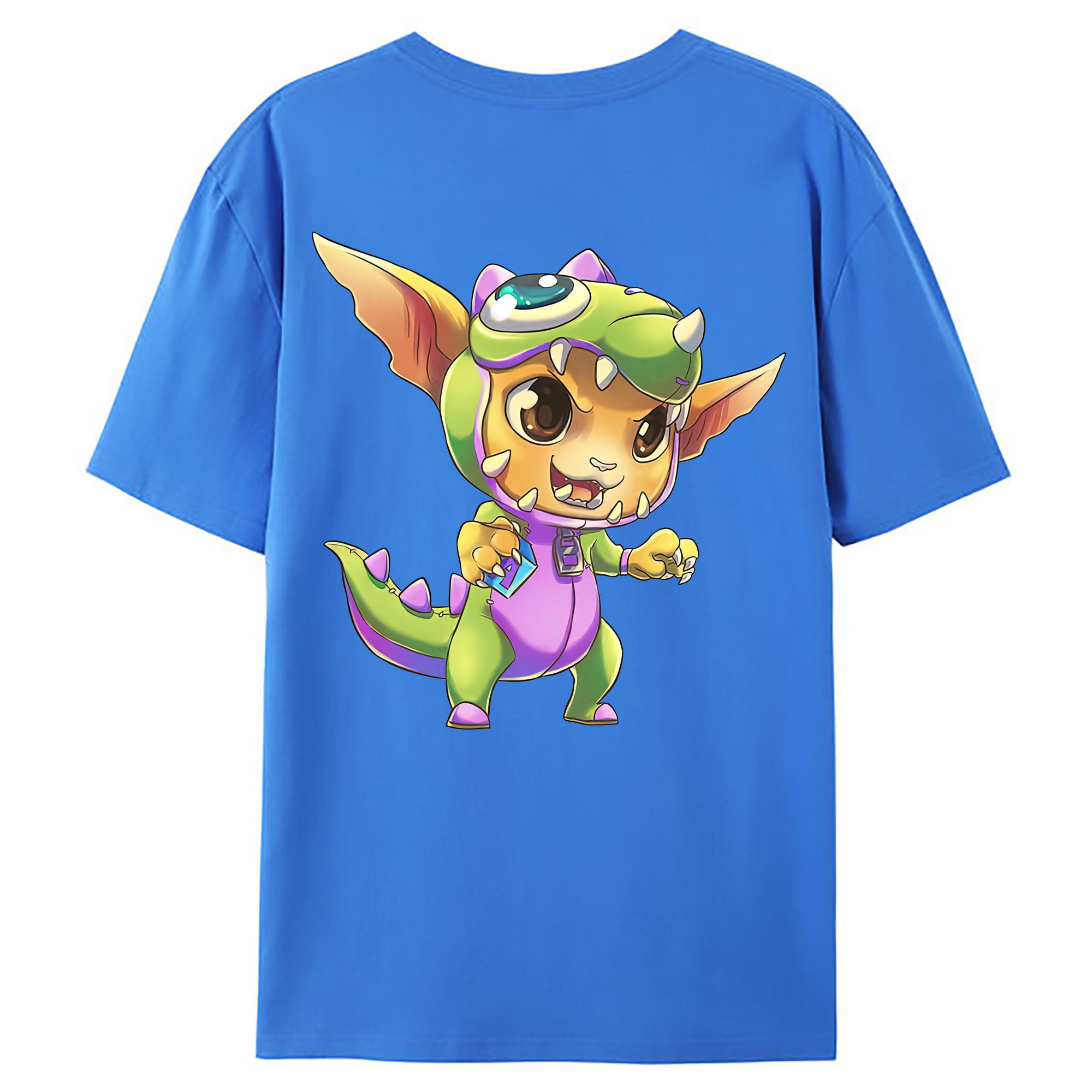 （画像用） リーグ・オブ・レジェンド League of Legends LOL 綿100％ メンズ半袖Tシャツ（バックプリント） 通気性