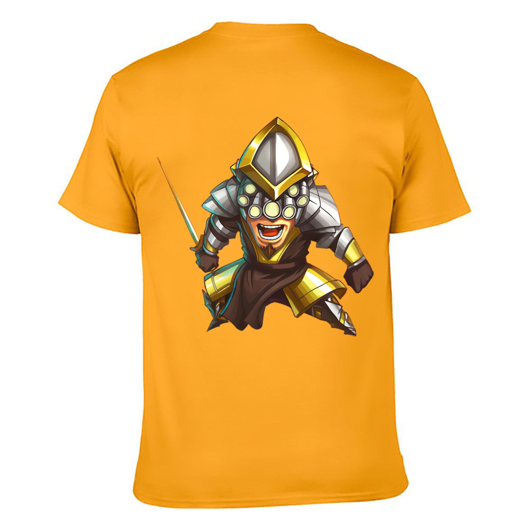 （画像用） リーグ・オブ・レジェンド League of Legends LOL 綿100％ メンズ半袖Tシャツ（バックプリント） 通気性