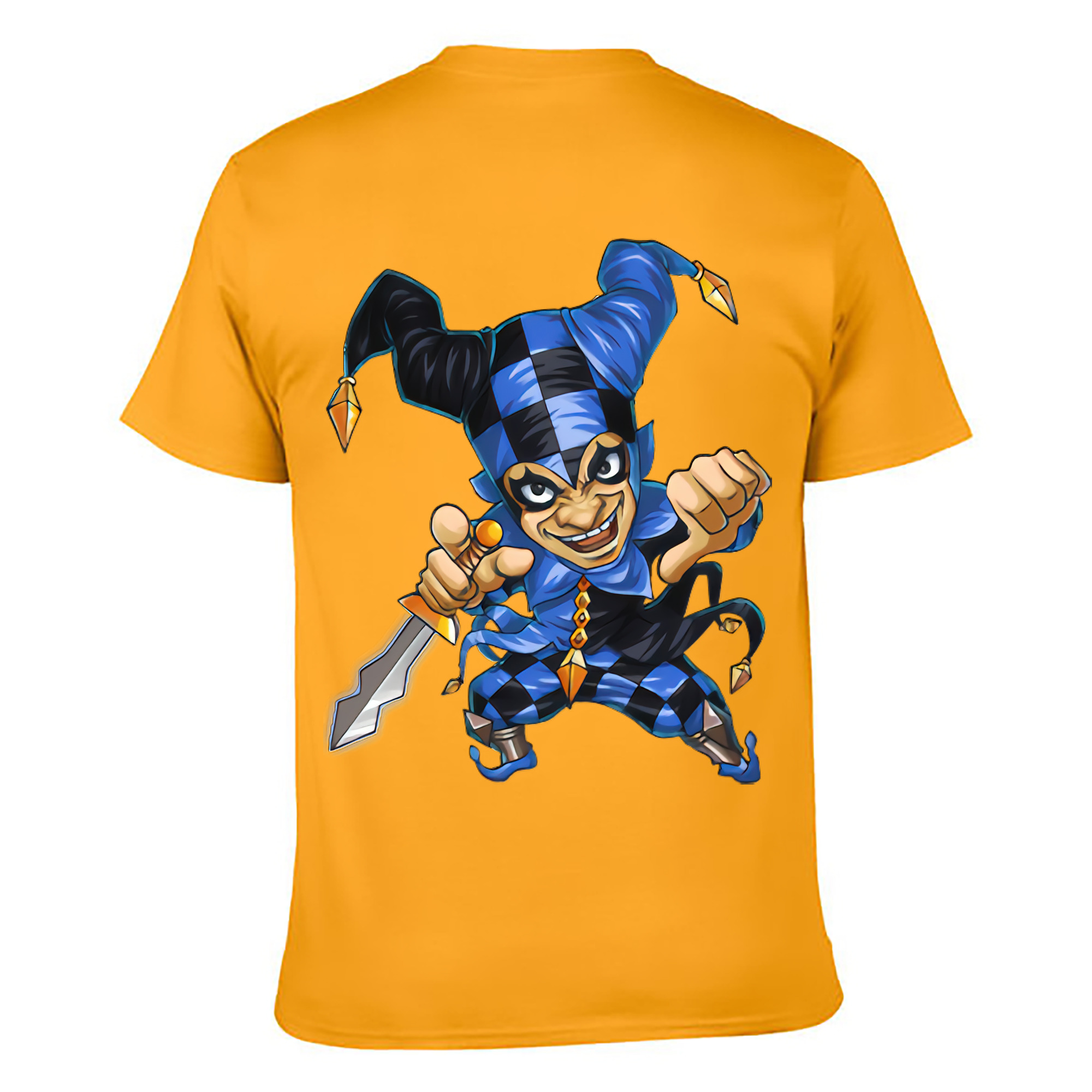 （画像用） リーグ・オブ・レジェンド League of Legends LOL 綿100％ メンズ半袖Tシャツ（バックプリント） 通気性
