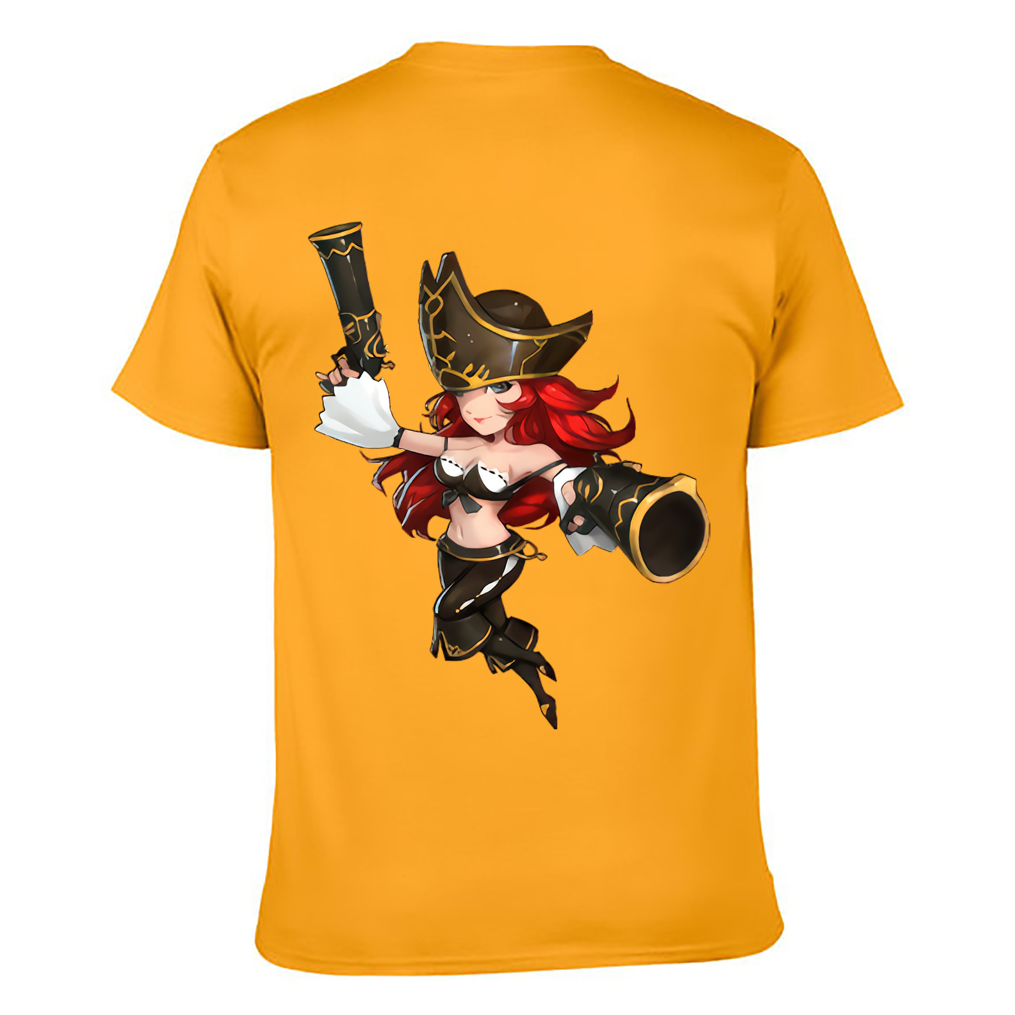 （画像用） リーグ・オブ・レジェンド League of Legends LOL 綿100％ メンズ半袖Tシャツ（バックプリント） 通気性