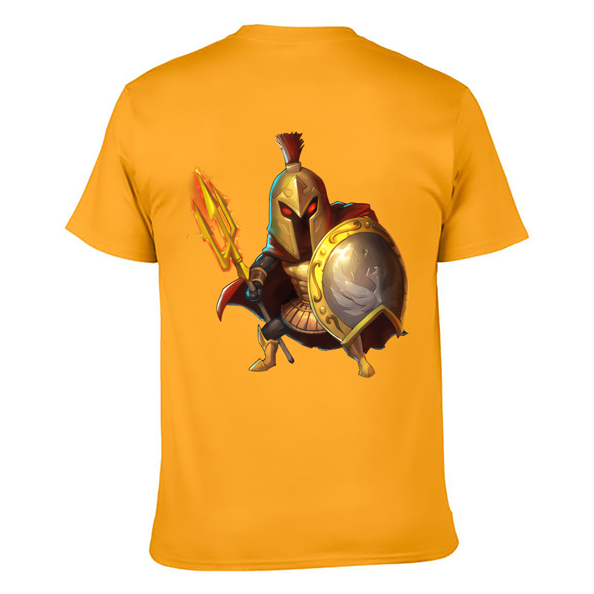（画像用） リーグ・オブ・レジェンド League of Legends LOL 綿100％ メンズ半袖Tシャツ（バックプリント） 通気性