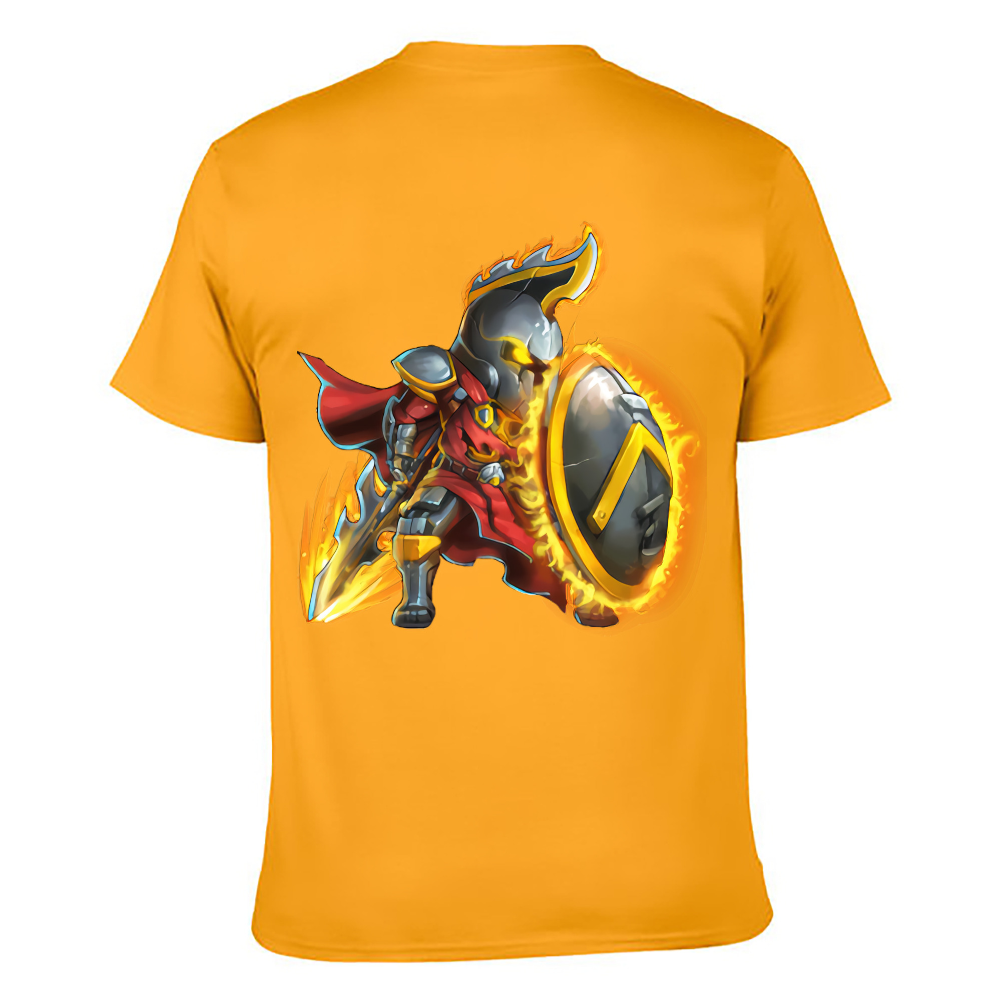 （画像用） リーグ・オブ・レジェンド League of Legends LOL 綿100％ メンズ半袖Tシャツ（バックプリント） 通気性