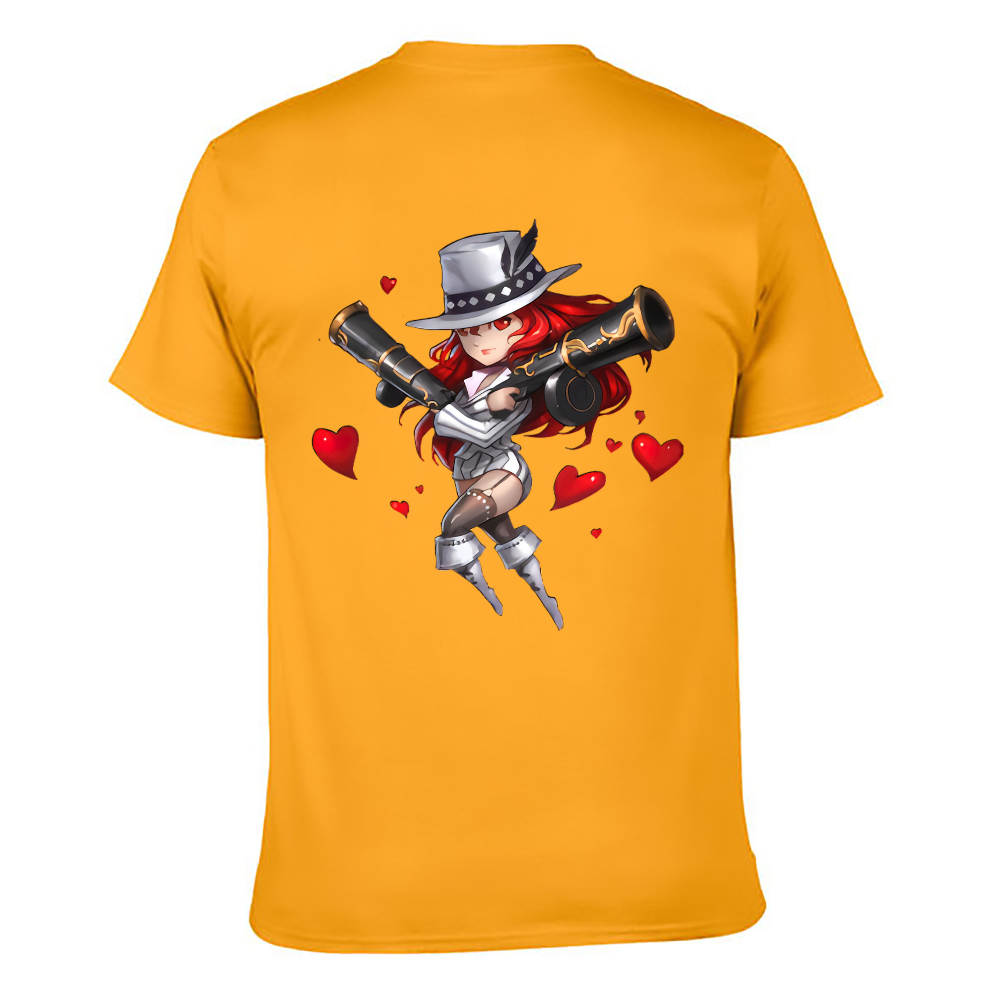 （画像用） リーグ・オブ・レジェンド League of Legends LOL 綿100％ メンズ半袖Tシャツ（バックプリント） 通気性