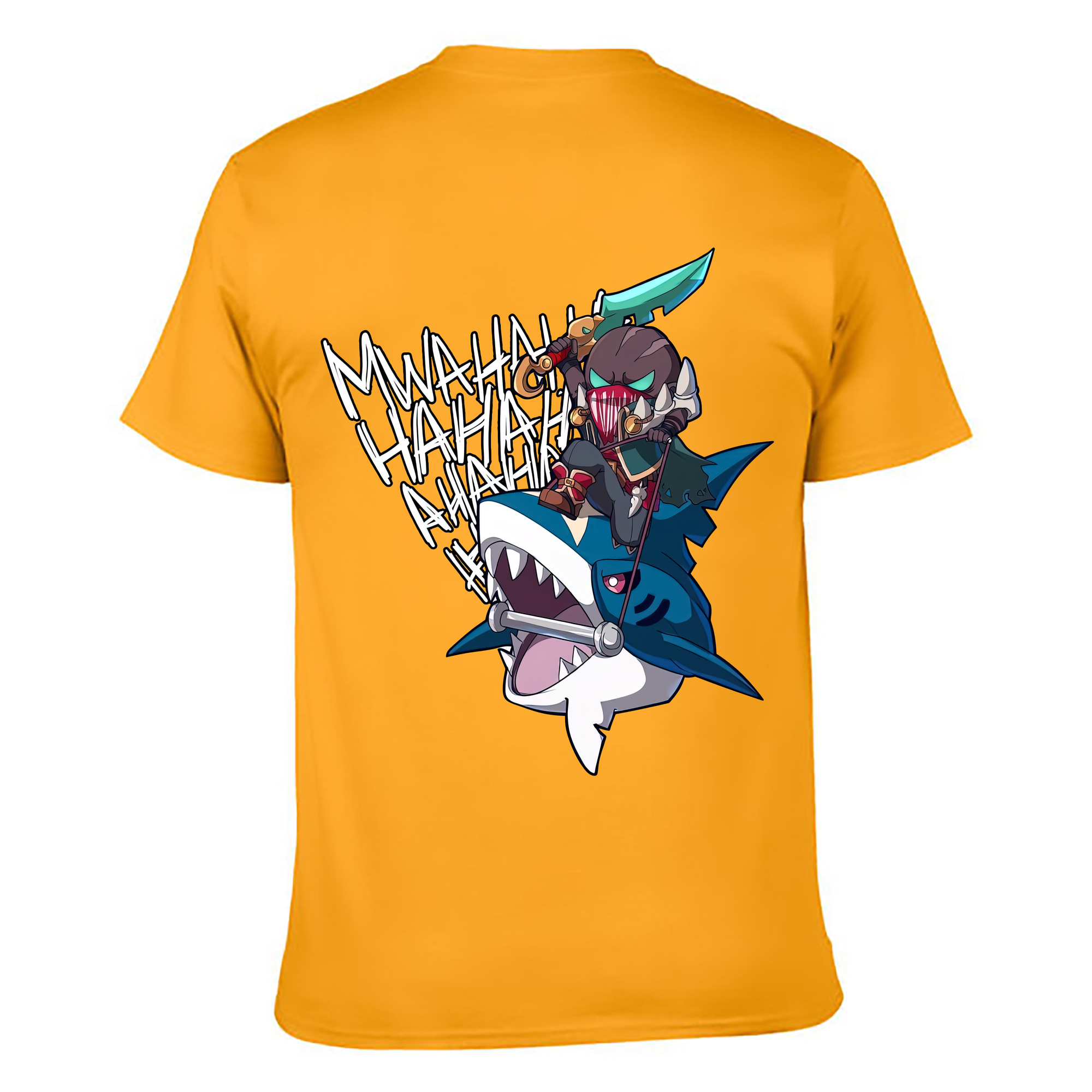 （画像用） リーグ・オブ・レジェンド League of Legends LOL 綿100％ メンズ半袖Tシャツ（バックプリント） 通気性