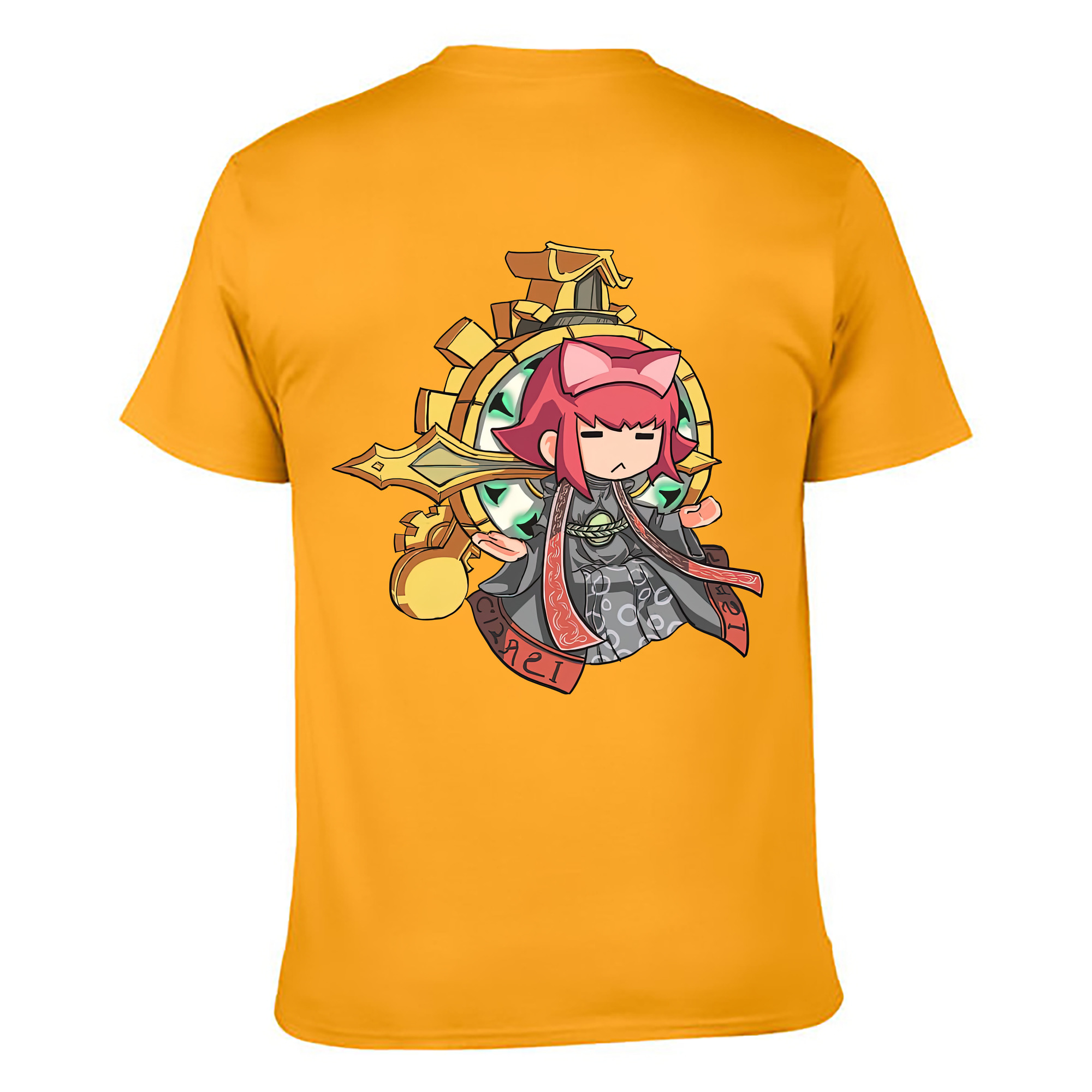 （画像用） リーグ・オブ・レジェンド League of Legends LOL 綿100％ メンズ半袖Tシャツ（バックプリント） 通気性