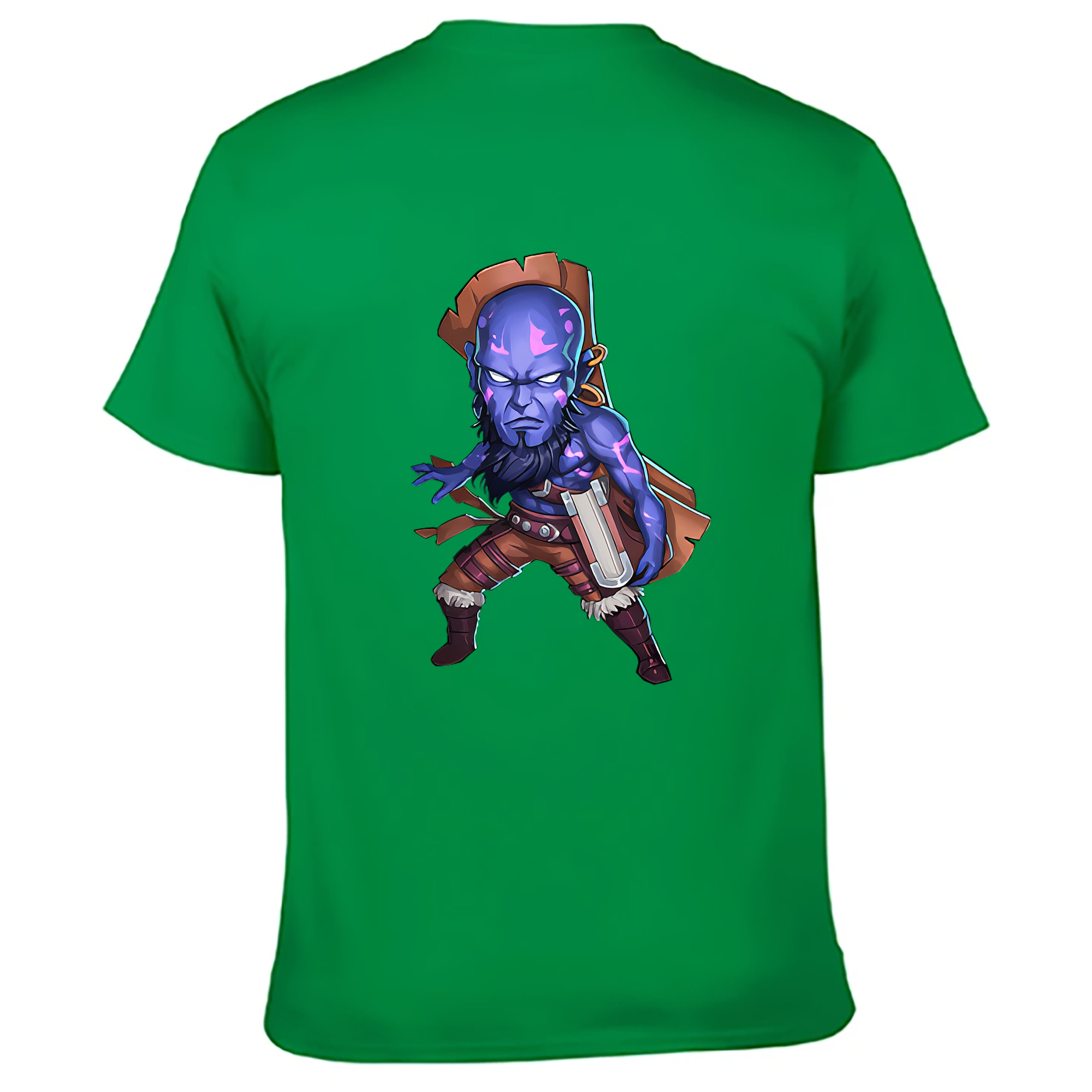 （画像用） リーグ・オブ・レジェンド League of Legends LOL 綿100％ メンズ半袖Tシャツ（バックプリント） 通気性