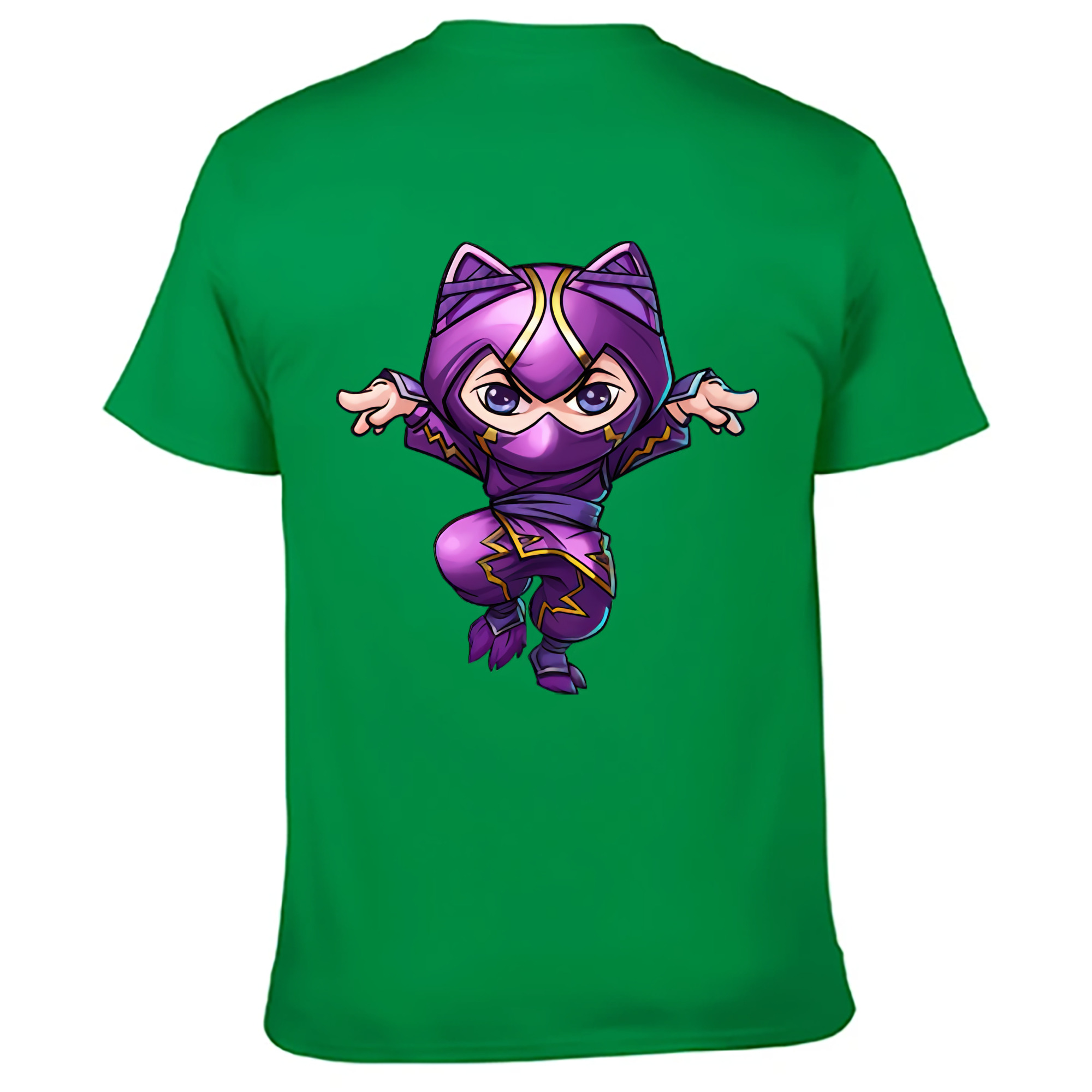 （画像用） リーグ・オブ・レジェンド League of Legends LOL 綿100％ メンズ半袖Tシャツ（バックプリント） 通気性