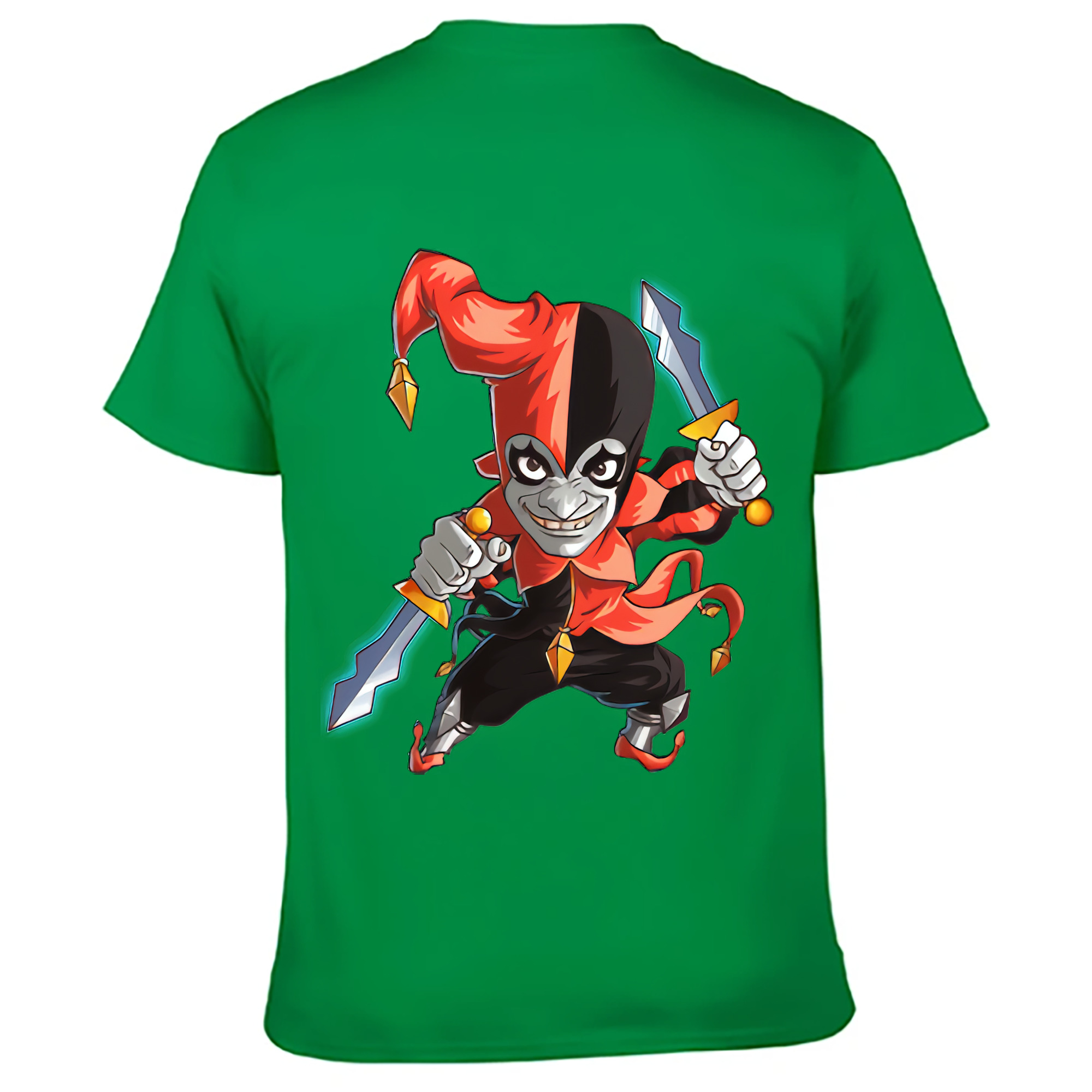 （画像用） リーグ・オブ・レジェンド League of Legends LOL 綿100％ メンズ半袖Tシャツ（バックプリント） 通気性