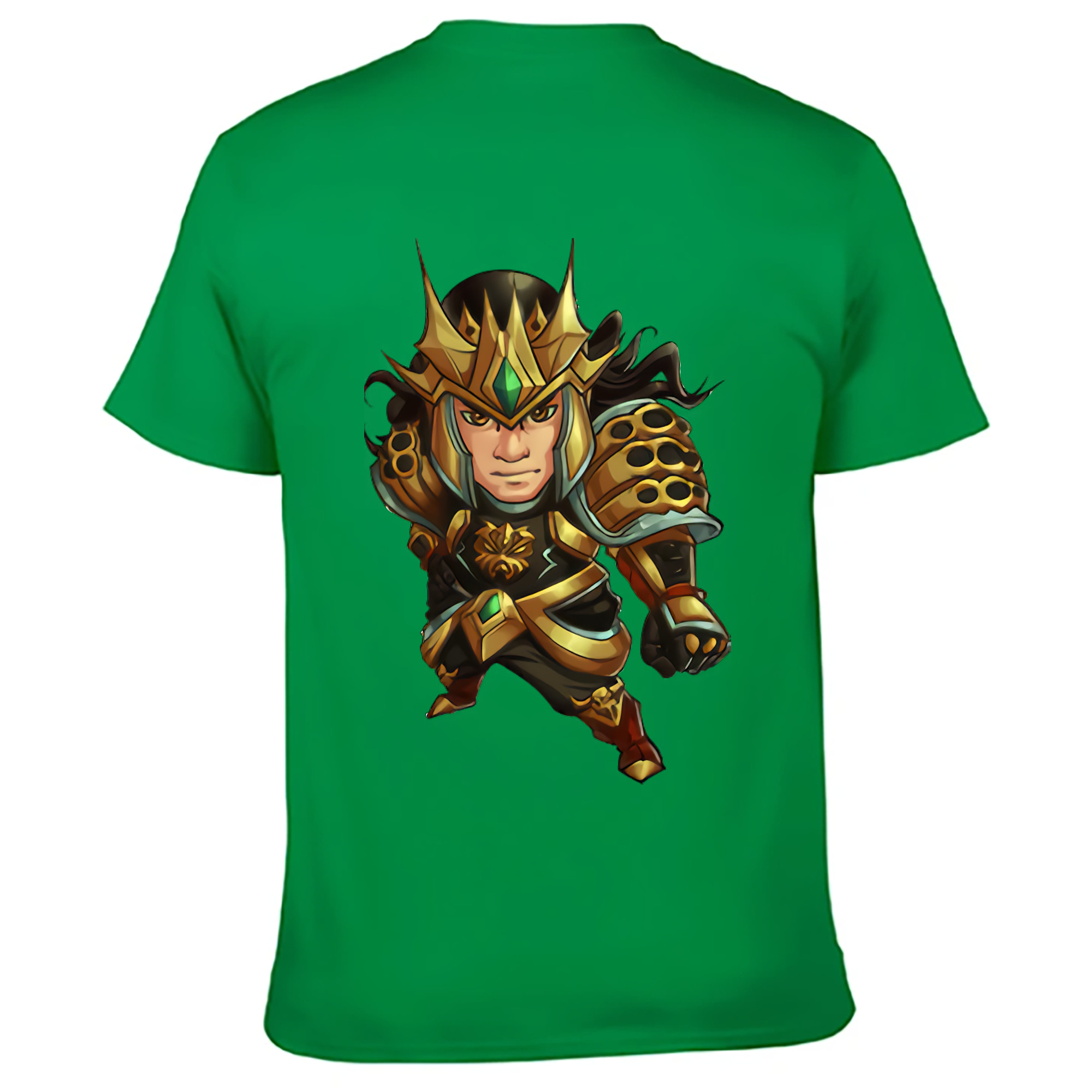 （画像用） リーグ・オブ・レジェンド League of Legends LOL 綿100％ メンズ半袖Tシャツ（バックプリント） 通気性