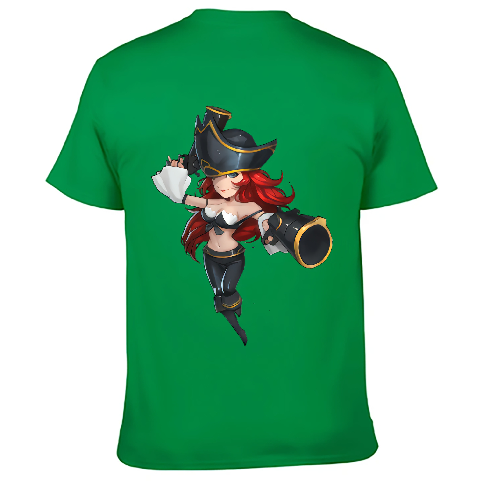 （画像用） リーグ・オブ・レジェンド League of Legends LOL 綿100％ メンズ半袖Tシャツ（バックプリント） 通気性