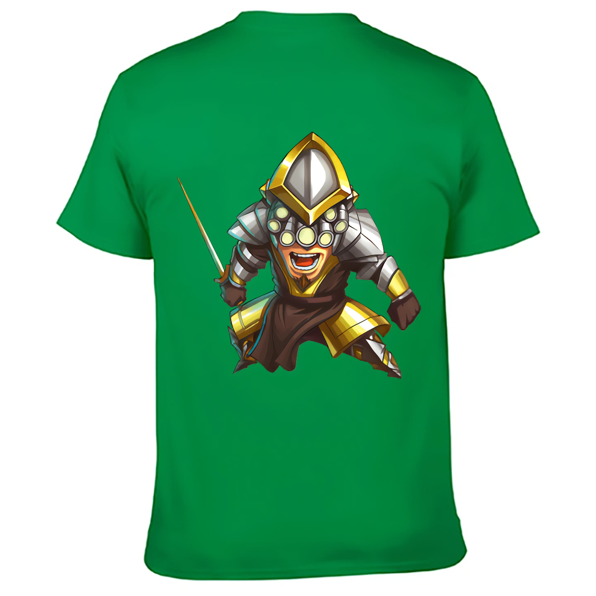 （画像用） リーグ・オブ・レジェンド League of Legends LOL 綿100％ メンズ半袖Tシャツ（バックプリント） 通気性