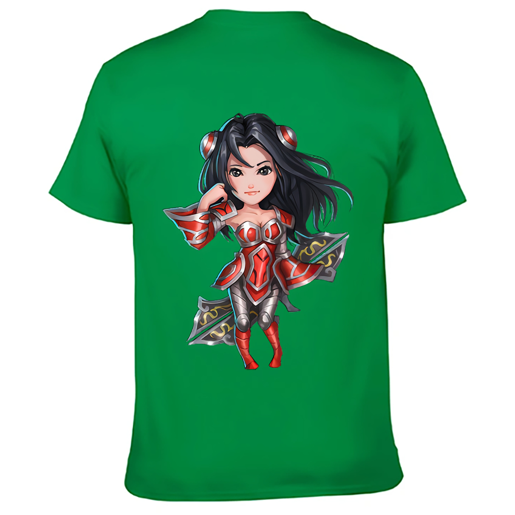 （画像用） リーグ・オブ・レジェンド League of Legends LOL 綿100％ メンズ半袖Tシャツ（バックプリント） 通気性