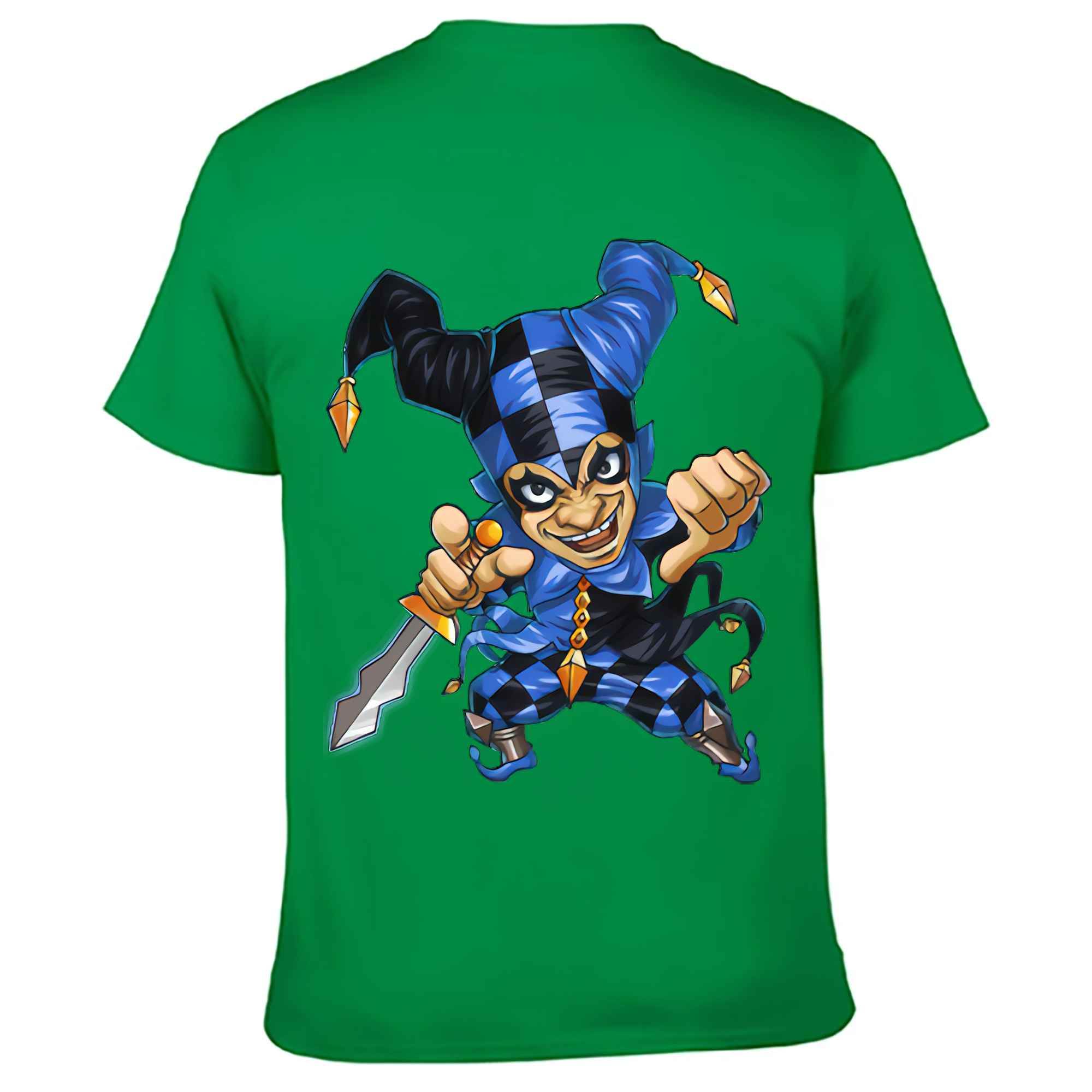（画像用） リーグ・オブ・レジェンド League of Legends LOL 綿100％ メンズ半袖Tシャツ（バックプリント） 通気性