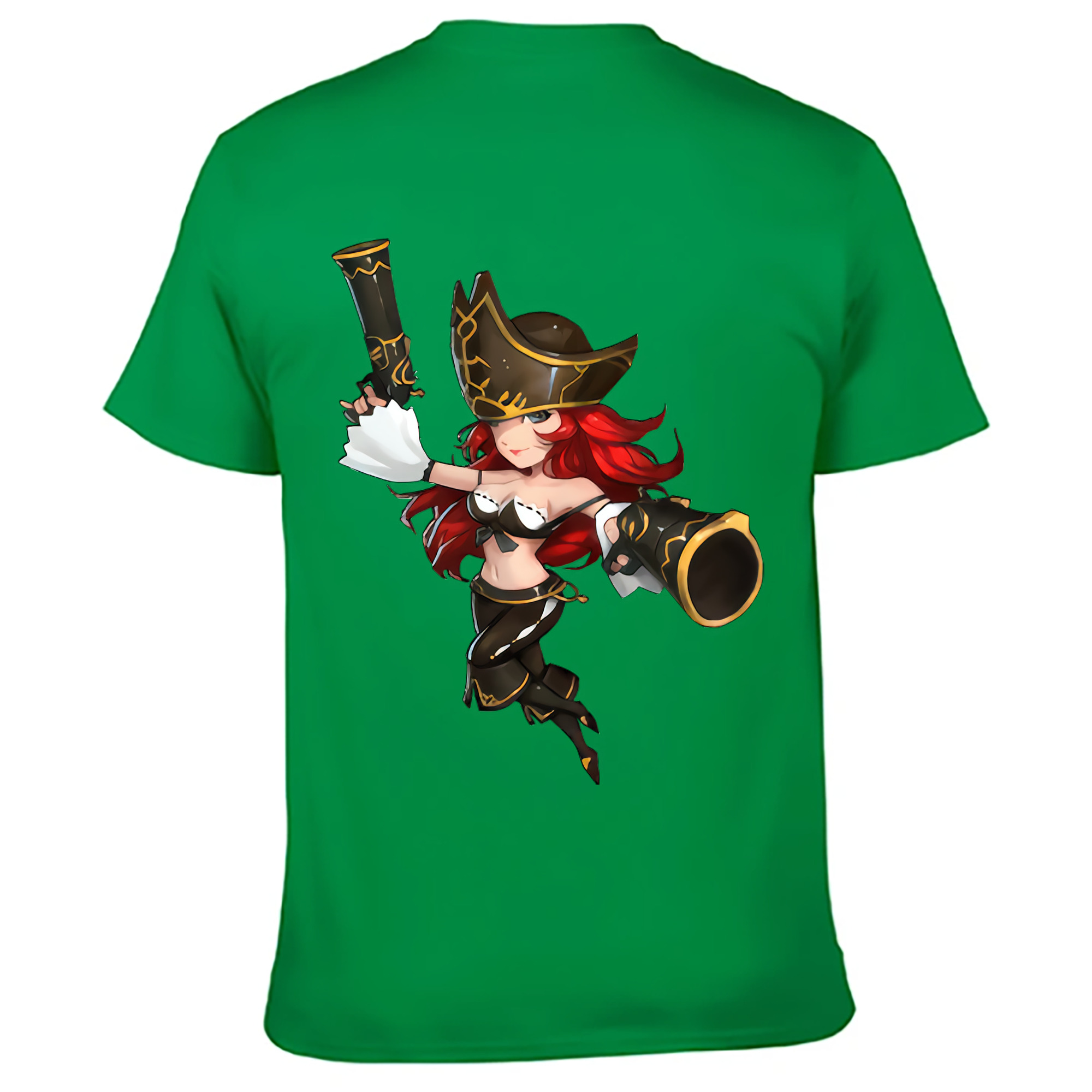 （画像用） リーグ・オブ・レジェンド League of Legends LOL 綿100％ メンズ半袖Tシャツ（バックプリント） 通気性
