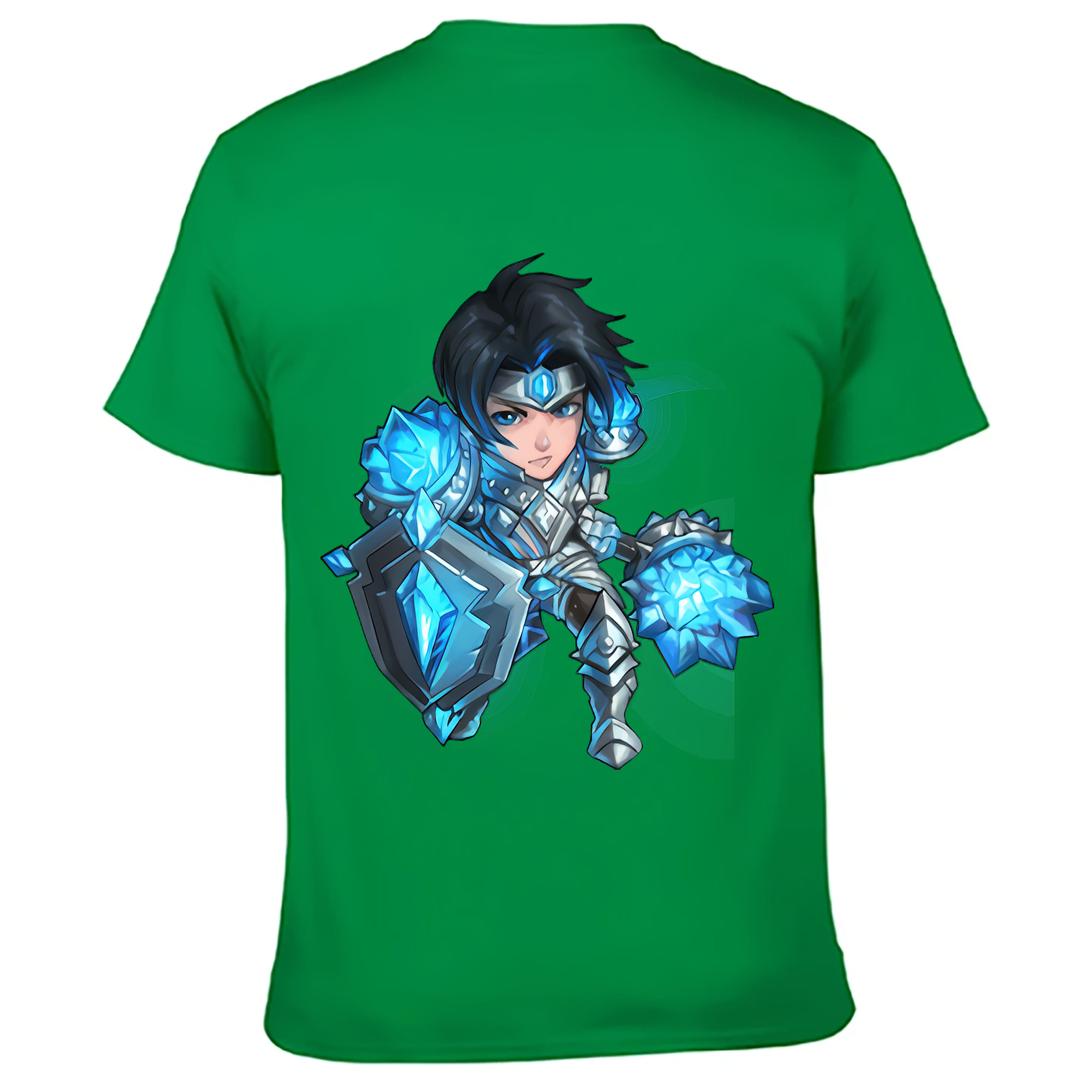 （画像用） リーグ・オブ・レジェンド League of Legends LOL 綿100％ メンズ半袖Tシャツ（バックプリント） 通気性
