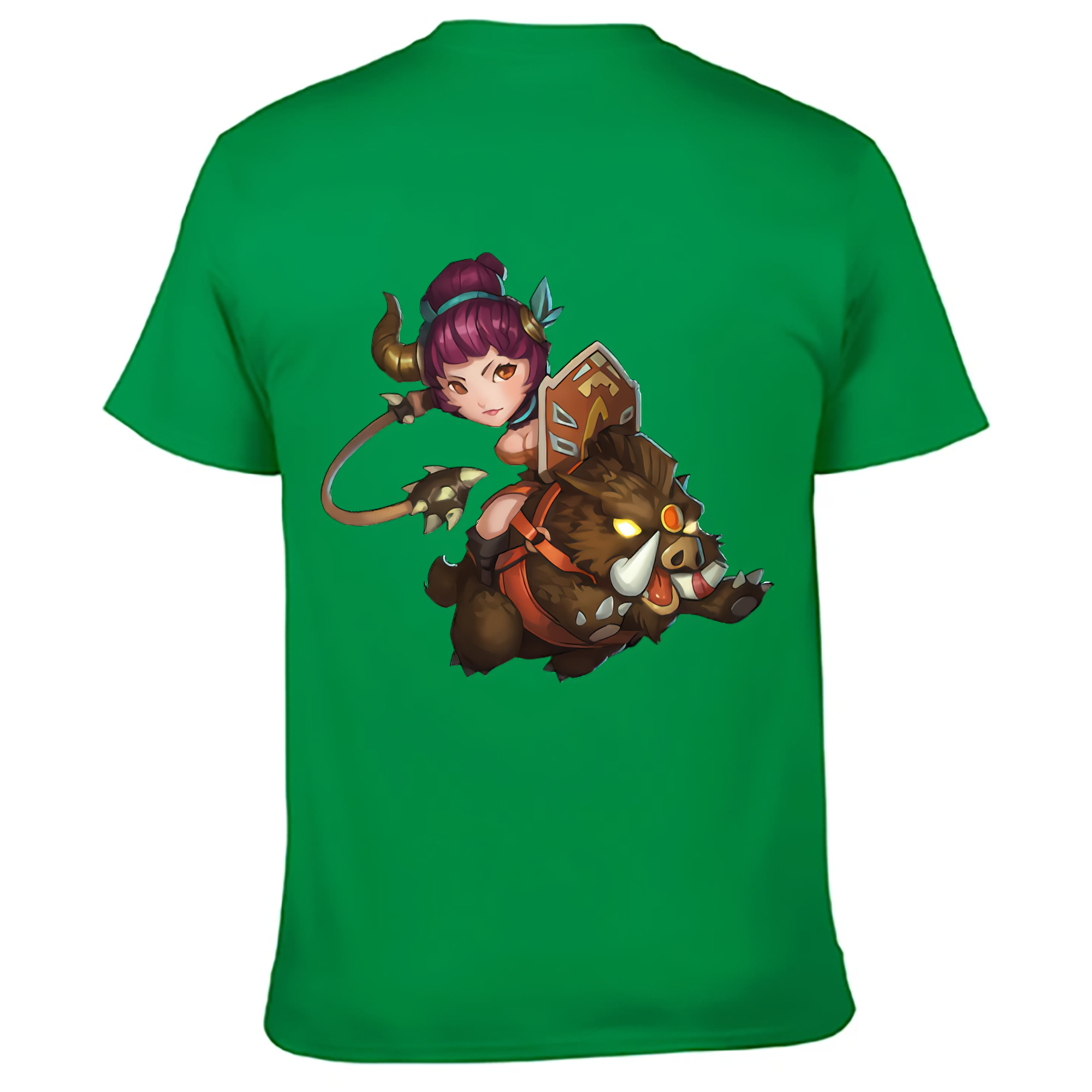 （画像用） リーグ・オブ・レジェンド League of Legends LOL 綿100％ メンズ半袖Tシャツ（バックプリント） 通気性