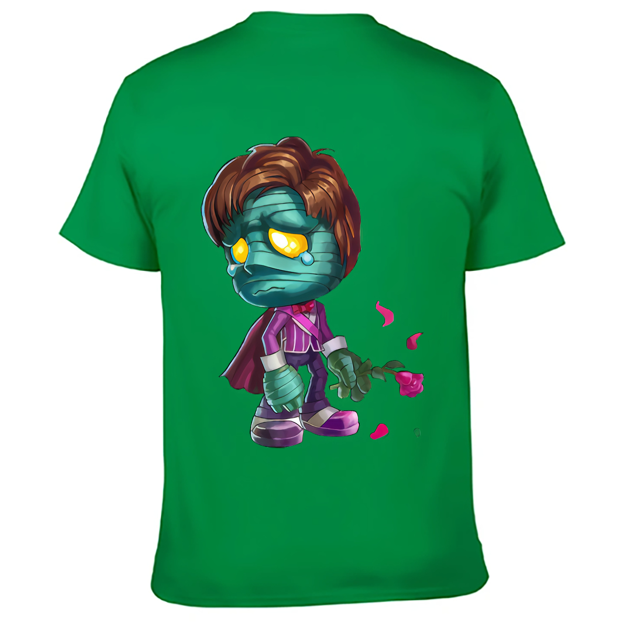 （画像用） リーグ・オブ・レジェンド League of Legends LOL 綿100％ メンズ半袖Tシャツ（バックプリント） 通気性