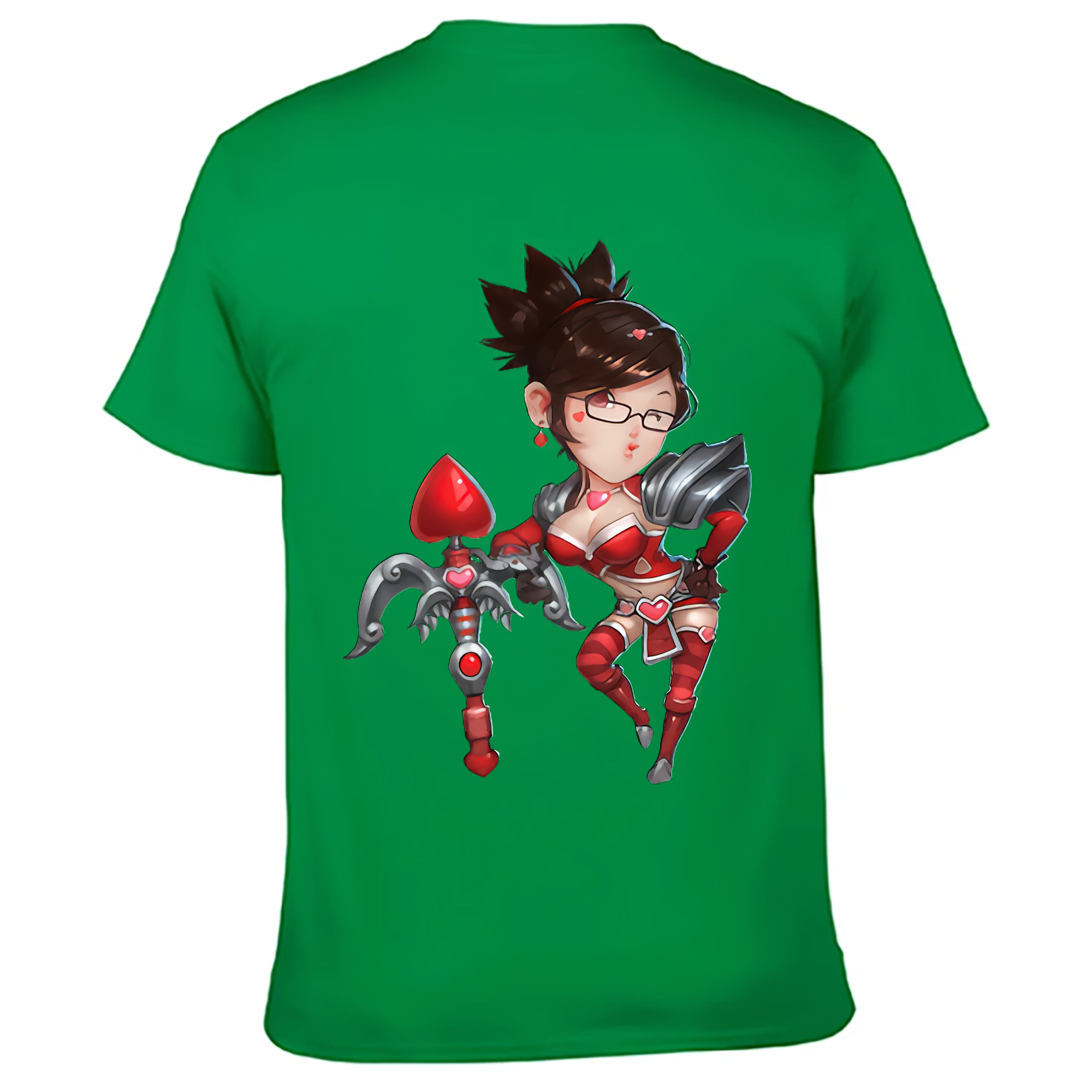 （画像用） リーグ・オブ・レジェンド League of Legends LOL 綿100％ メンズ半袖Tシャツ（バックプリント） 通気性