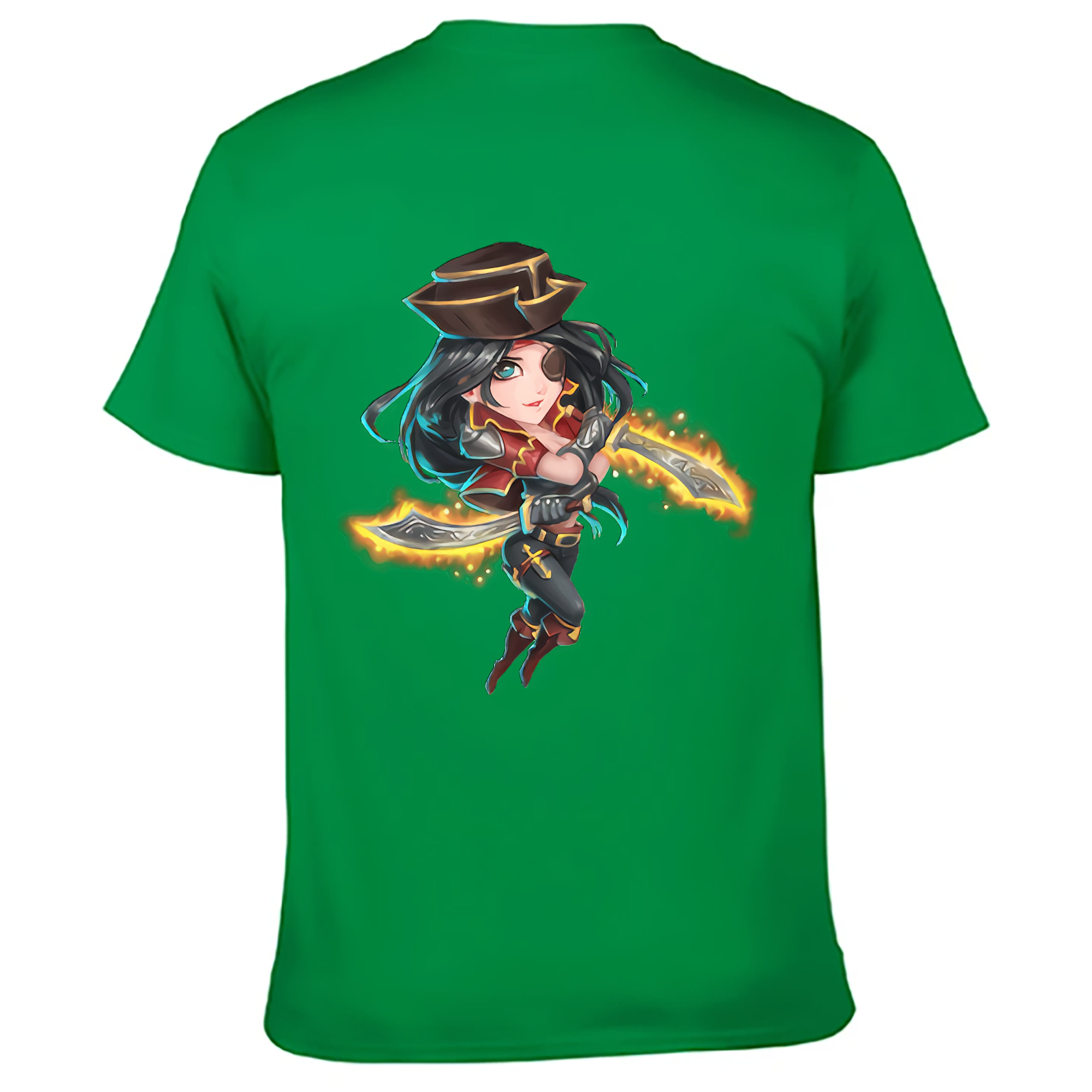 （画像用） リーグ・オブ・レジェンド League of Legends LOL 綿100％ メンズ半袖Tシャツ（バックプリント） 通気性