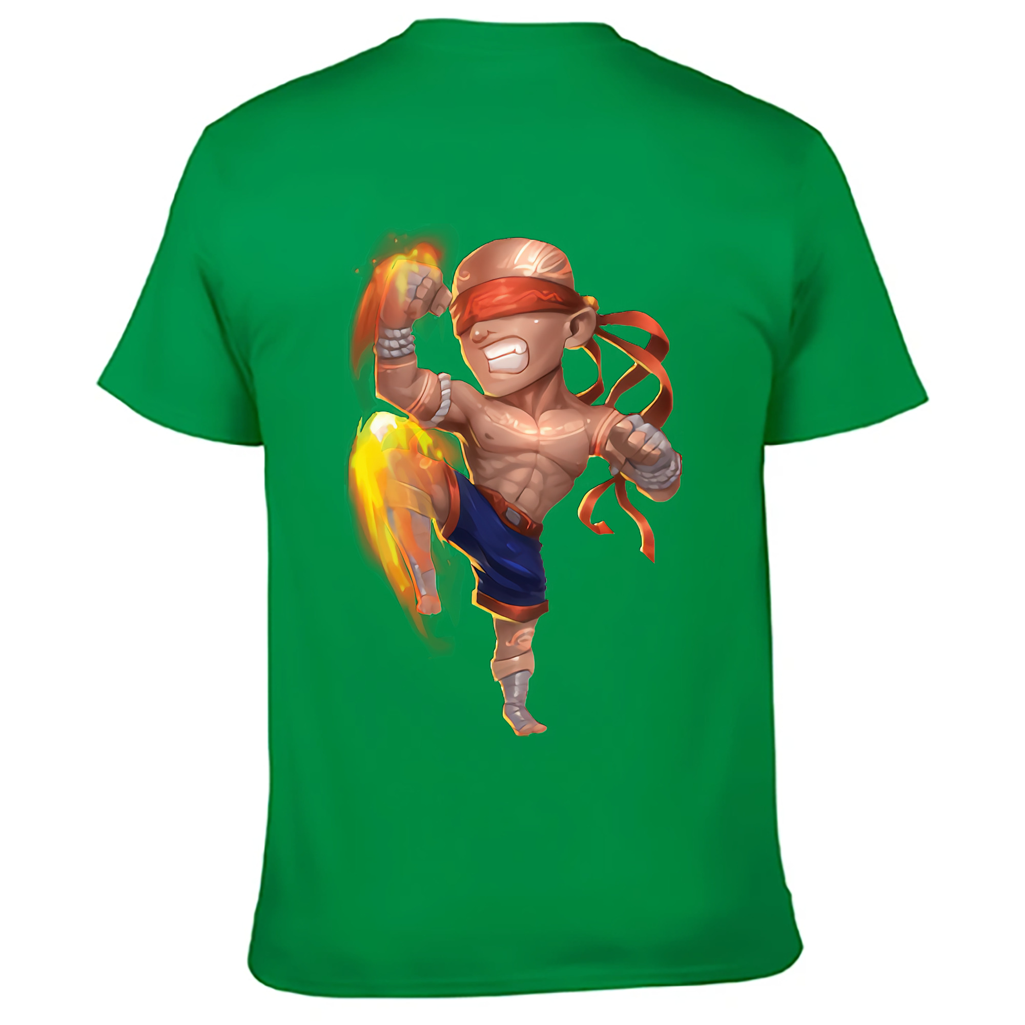 （画像用） リーグ・オブ・レジェンド League of Legends LOL 綿100％ メンズ半袖Tシャツ（バックプリント） 通気性