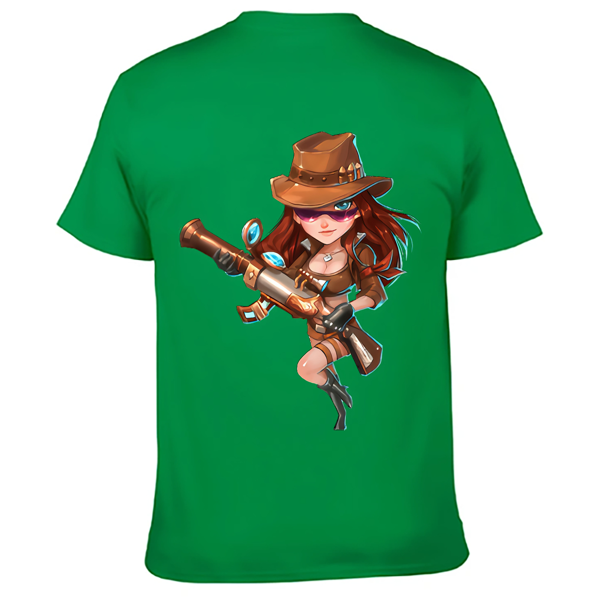 （画像用） リーグ・オブ・レジェンド League of Legends LOL 綿100％ メンズ半袖Tシャツ（バックプリント） 通気性