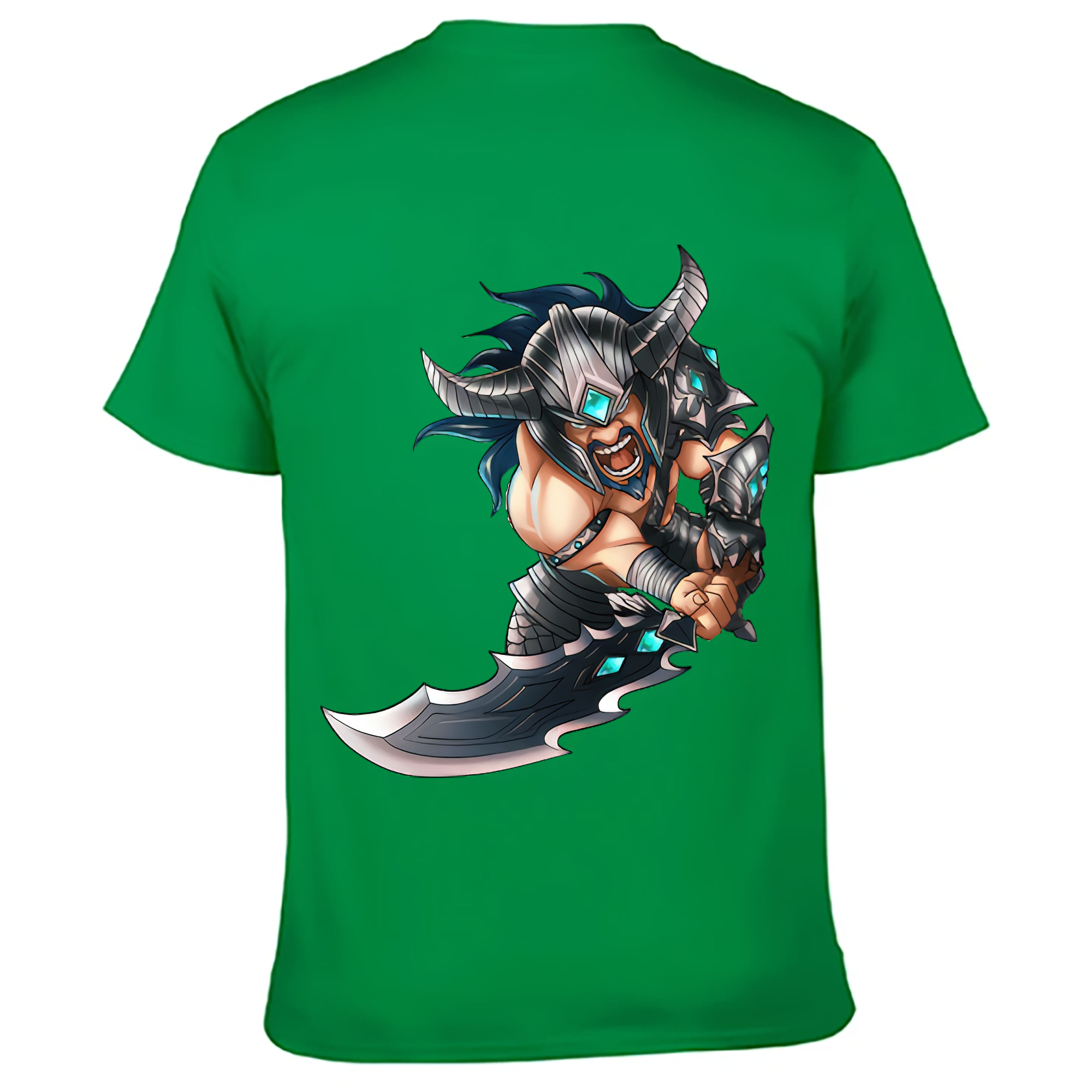 （画像用） リーグ・オブ・レジェンド League of Legends LOL 綿100％ メンズ半袖Tシャツ（バックプリント） 通気性