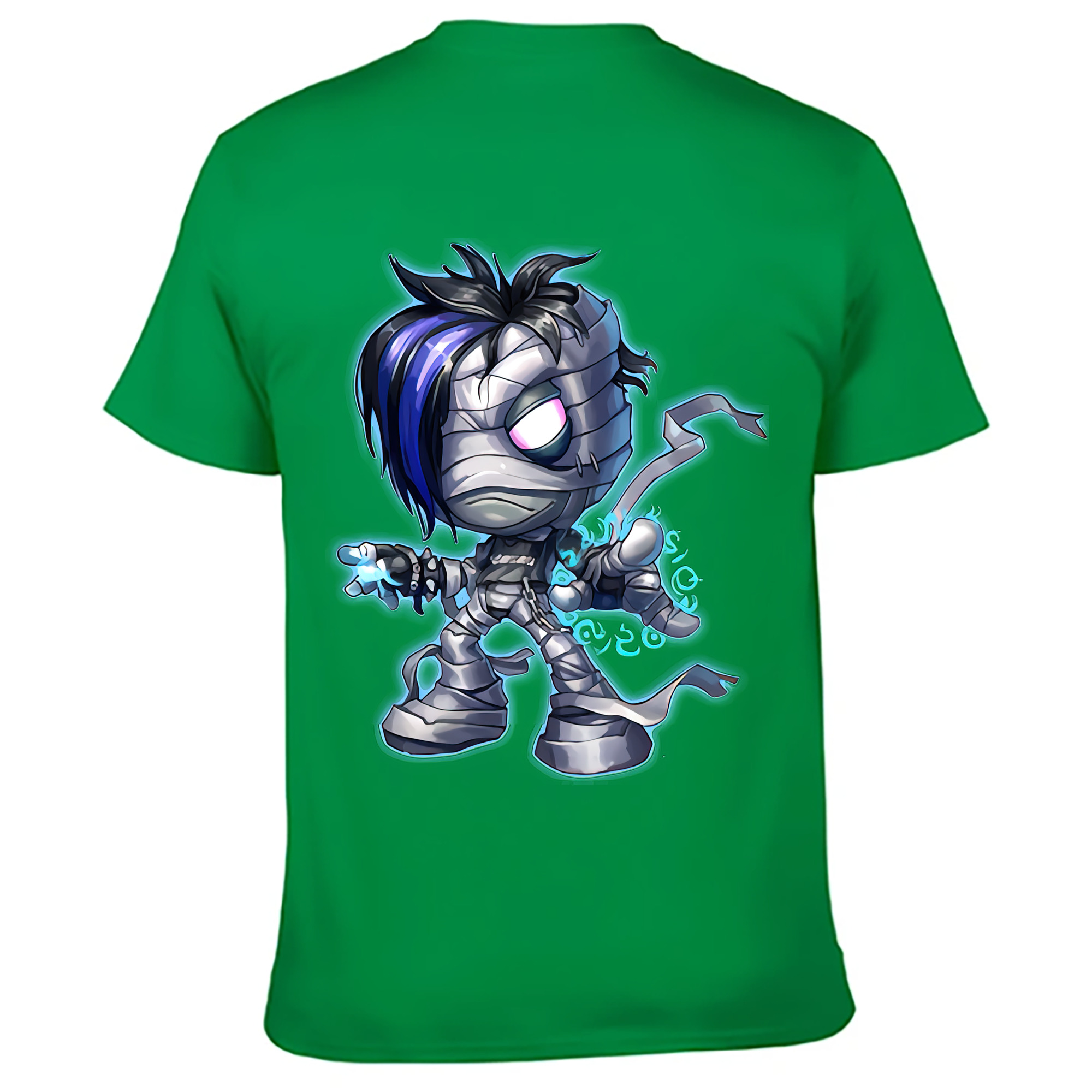 （画像用） リーグ・オブ・レジェンド League of Legends LOL 綿100％ メンズ半袖Tシャツ（バックプリント） 通気性