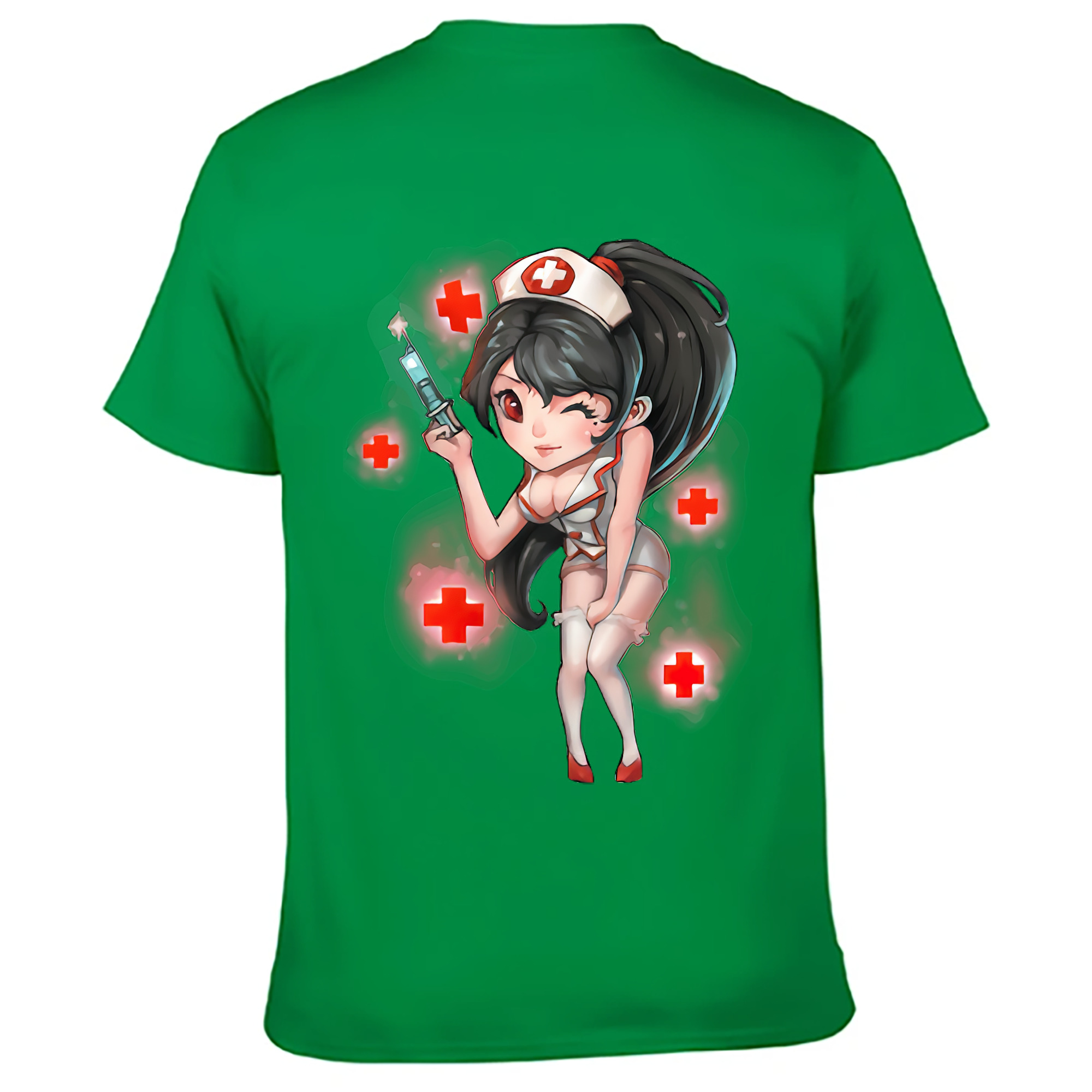 （画像用） リーグ・オブ・レジェンド League of Legends LOL 綿100％ メンズ半袖Tシャツ（バックプリント） 通気性