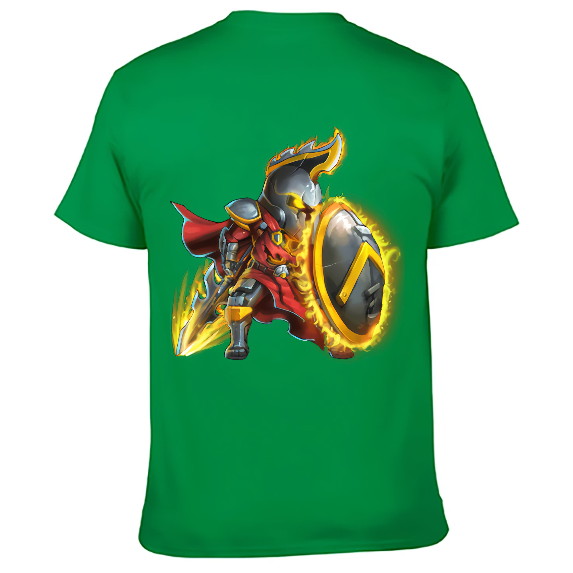 （画像用） リーグ・オブ・レジェンド League of Legends LOL 綿100％ メンズ半袖Tシャツ（バックプリント） 通気性