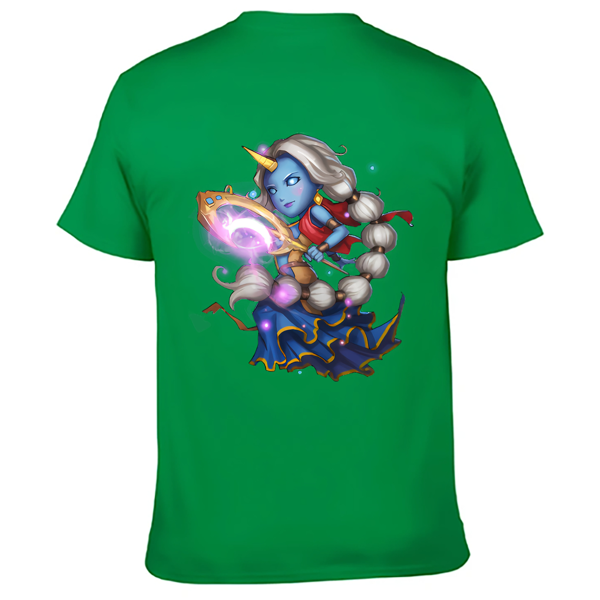 （画像用） リーグ・オブ・レジェンド League of Legends LOL 綿100％ メンズ半袖Tシャツ（バックプリント） 通気性