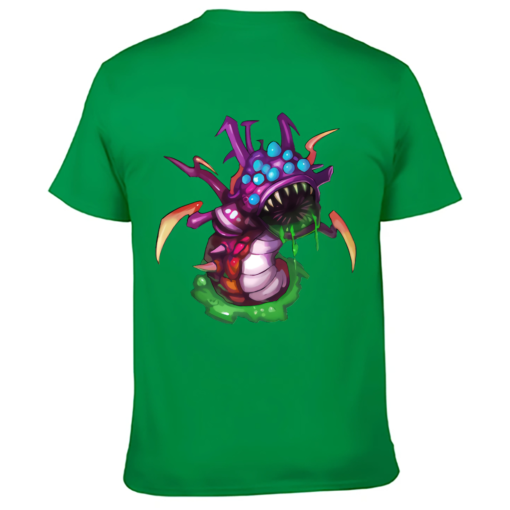 （画像用） リーグ・オブ・レジェンド League of Legends LOL 綿100％ メンズ半袖Tシャツ（バックプリント） 通気性