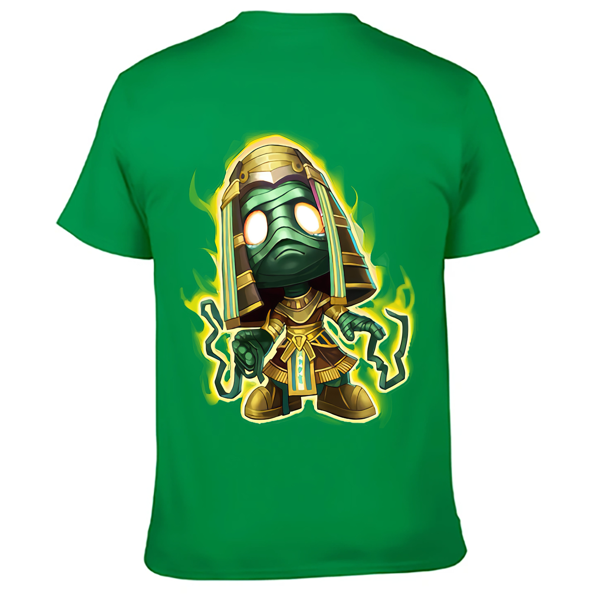（画像用） リーグ・オブ・レジェンド League of Legends LOL 綿100％ メンズ半袖Tシャツ（バックプリント） 通気性