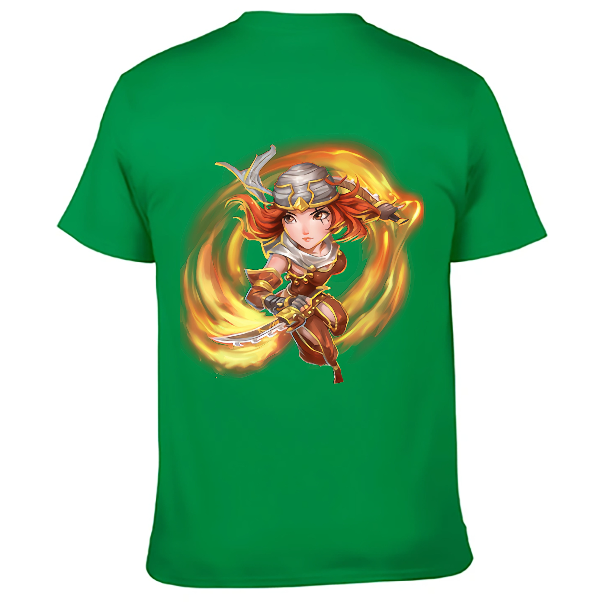 （画像用） リーグ・オブ・レジェンド League of Legends LOL 綿100％ メンズ半袖Tシャツ（バックプリント） 通気性
