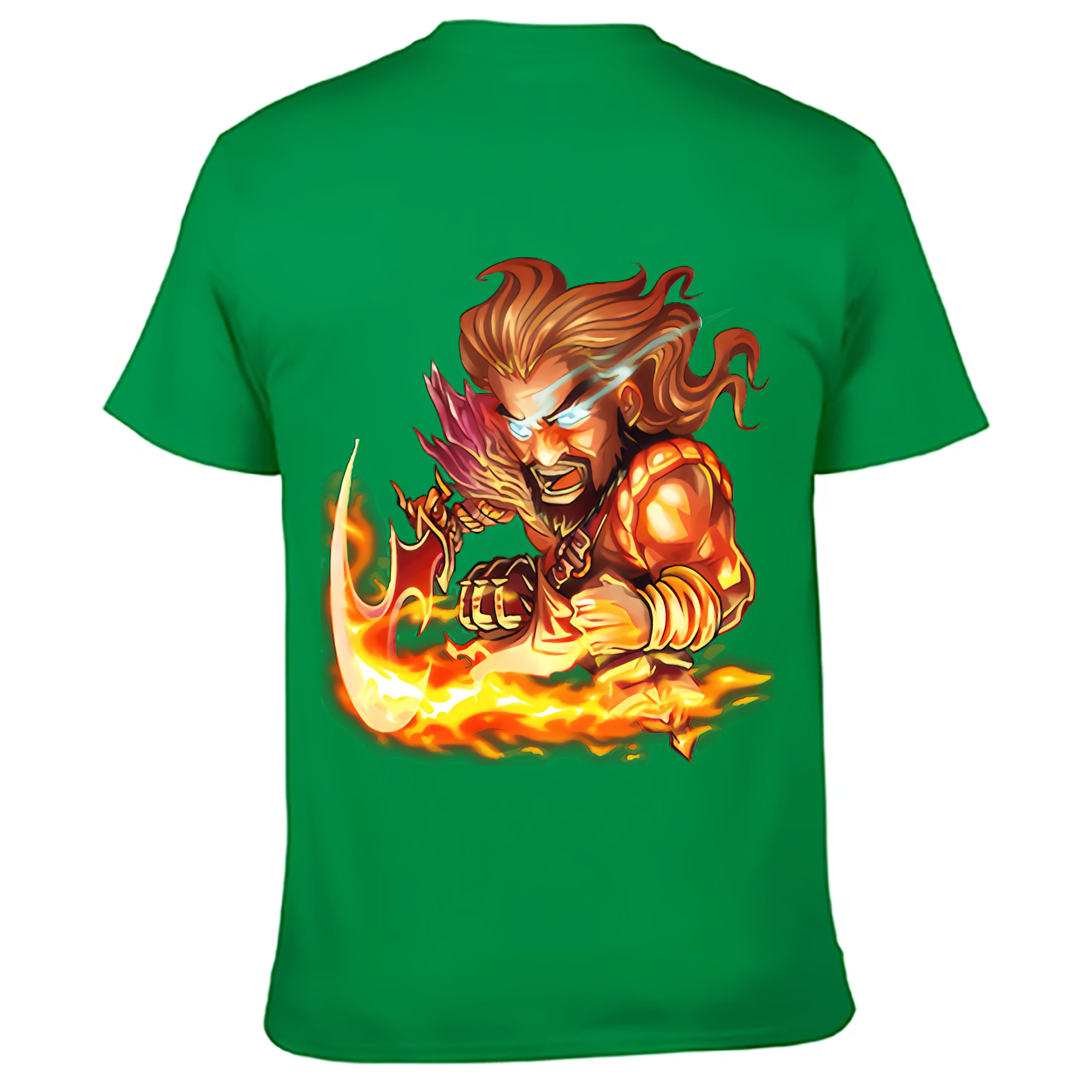 （画像用） リーグ・オブ・レジェンド League of Legends LOL 綿100％ メンズ半袖Tシャツ（バックプリント） 通気性
