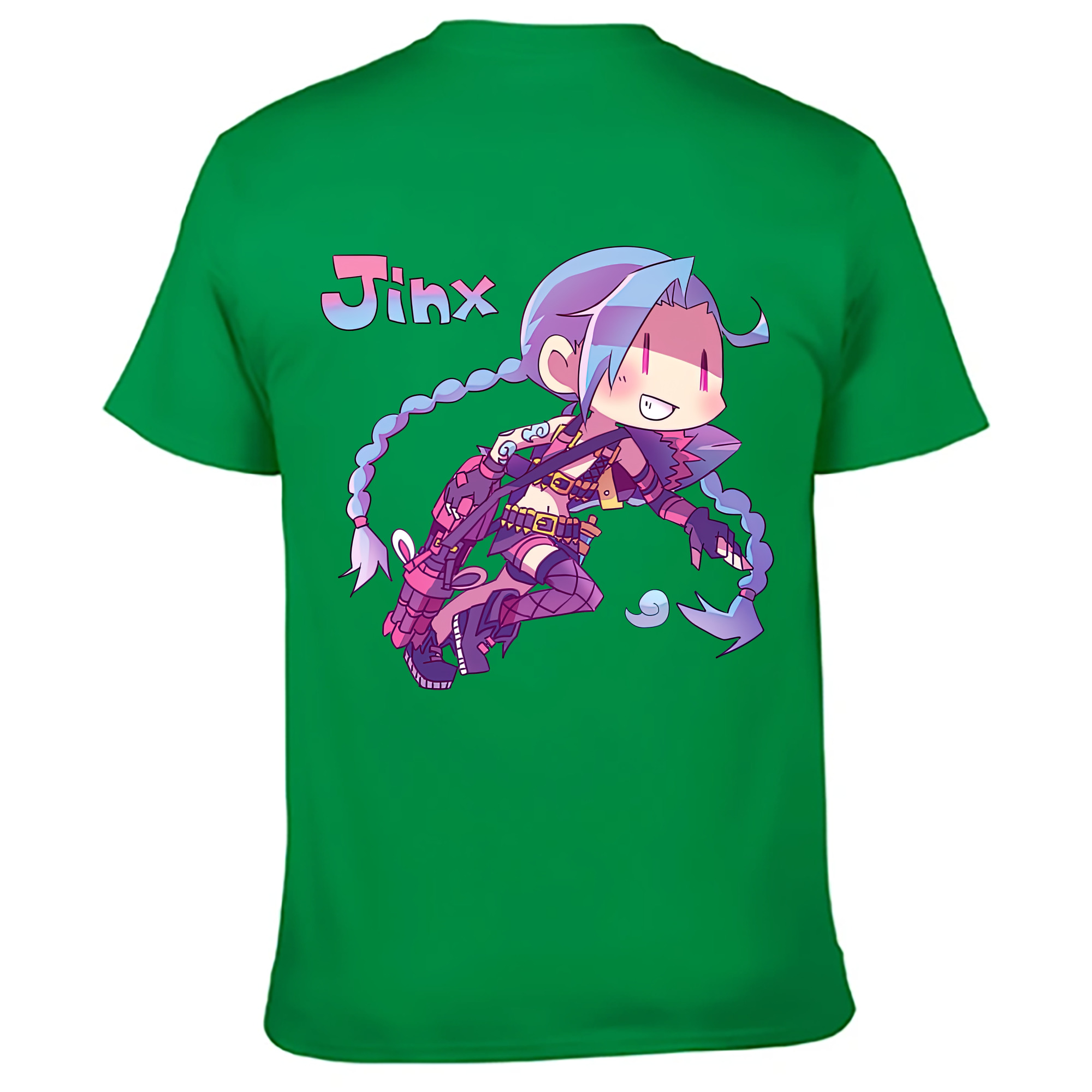 （画像用） リーグ・オブ・レジェンド League of Legends LOL 綿100％ メンズ半袖Tシャツ（バックプリント） 通気性