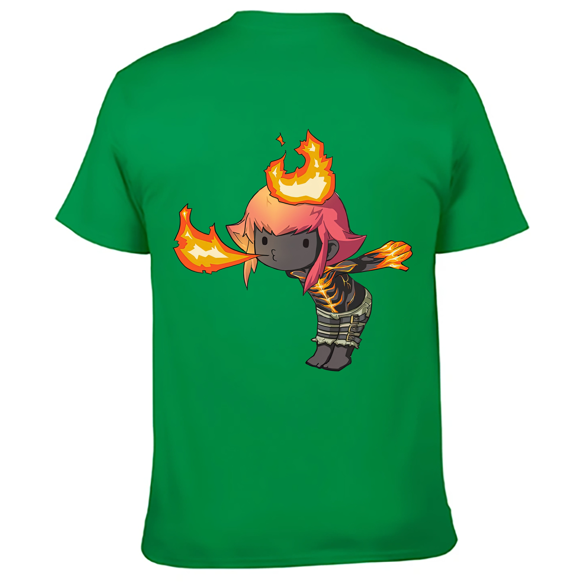 （画像用） リーグ・オブ・レジェンド League of Legends LOL 綿100％ メンズ半袖Tシャツ（バックプリント） 通気性