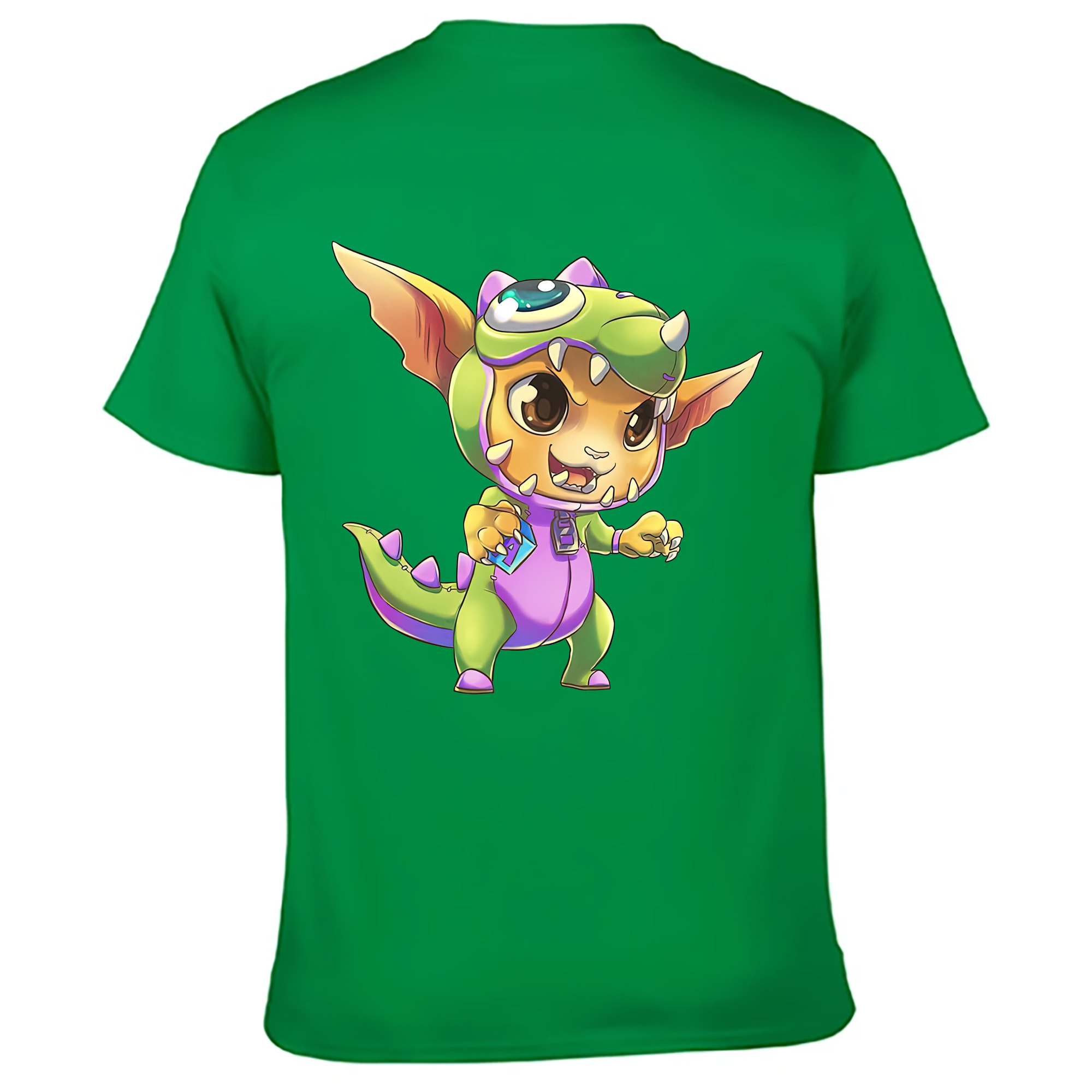 （画像用） リーグ・オブ・レジェンド League of Legends LOL 綿100％ メンズ半袖Tシャツ（バックプリント） 通気性