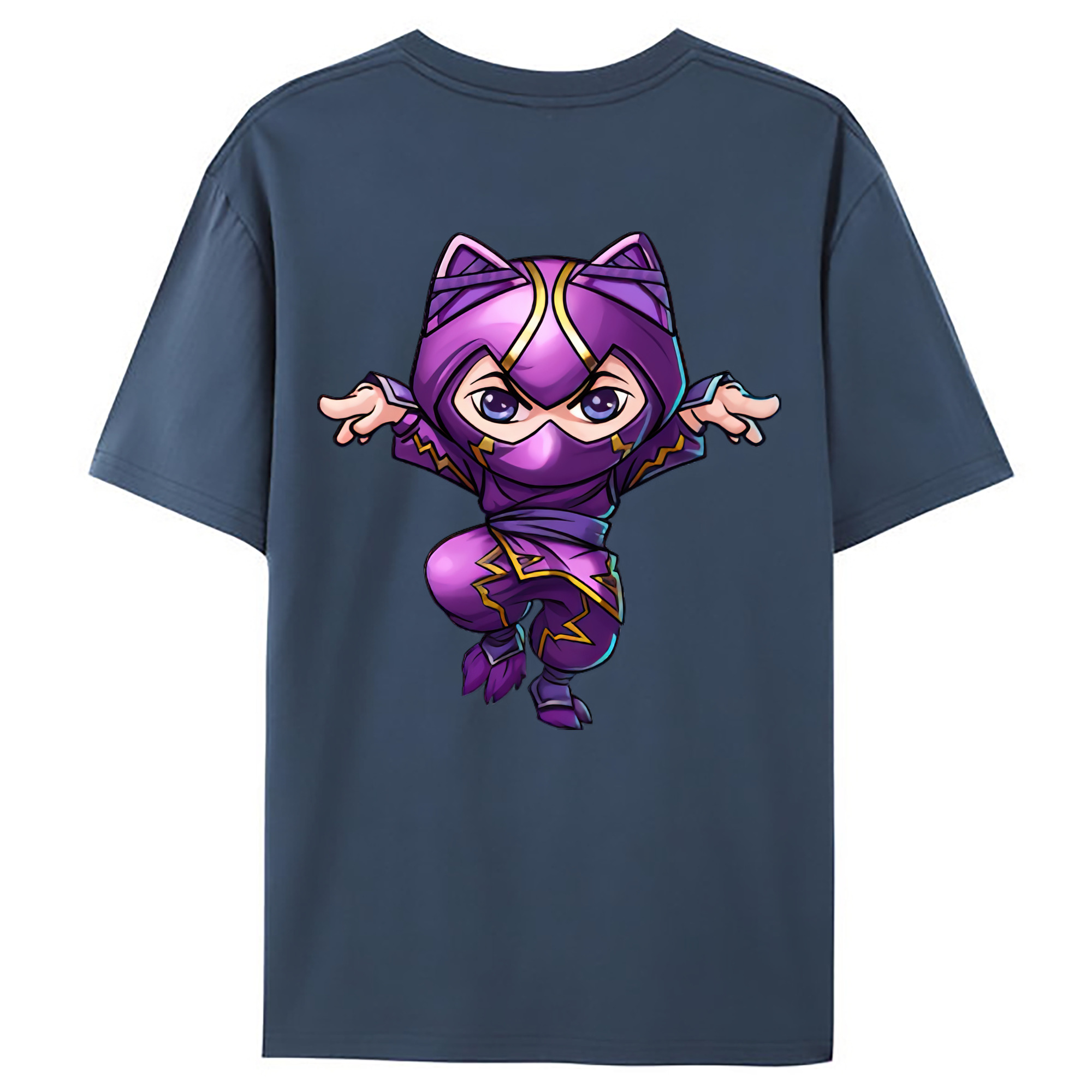 （画像用） リーグ・オブ・レジェンド League of Legends LOL 綿100％ メンズ半袖Tシャツ（バックプリント） 通気性