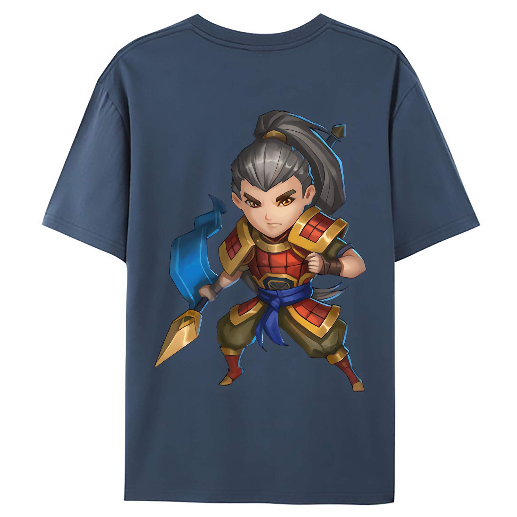 （画像用） リーグ・オブ・レジェンド League of Legends LOL 綿100％ メンズ半袖Tシャツ（バックプリント） 通気性