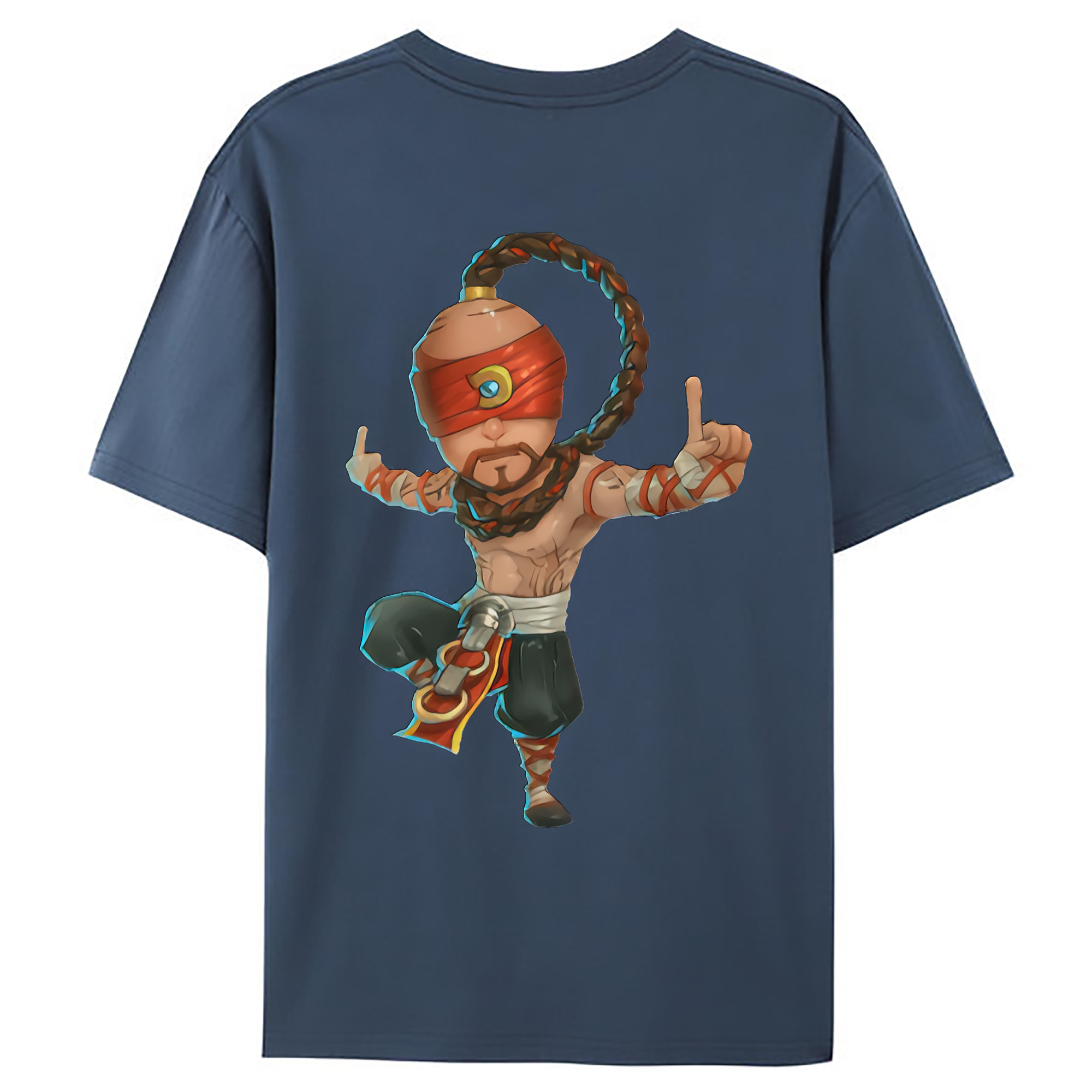 （画像用） リーグ・オブ・レジェンド League of Legends LOL 綿100％ メンズ半袖Tシャツ（バックプリント） 通気性