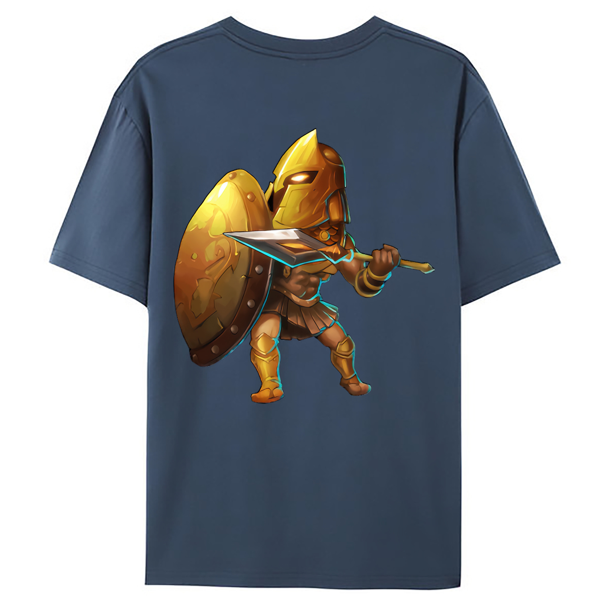 （画像用） リーグ・オブ・レジェンド League of Legends LOL 綿100％ メンズ半袖Tシャツ（バックプリント） 通気性